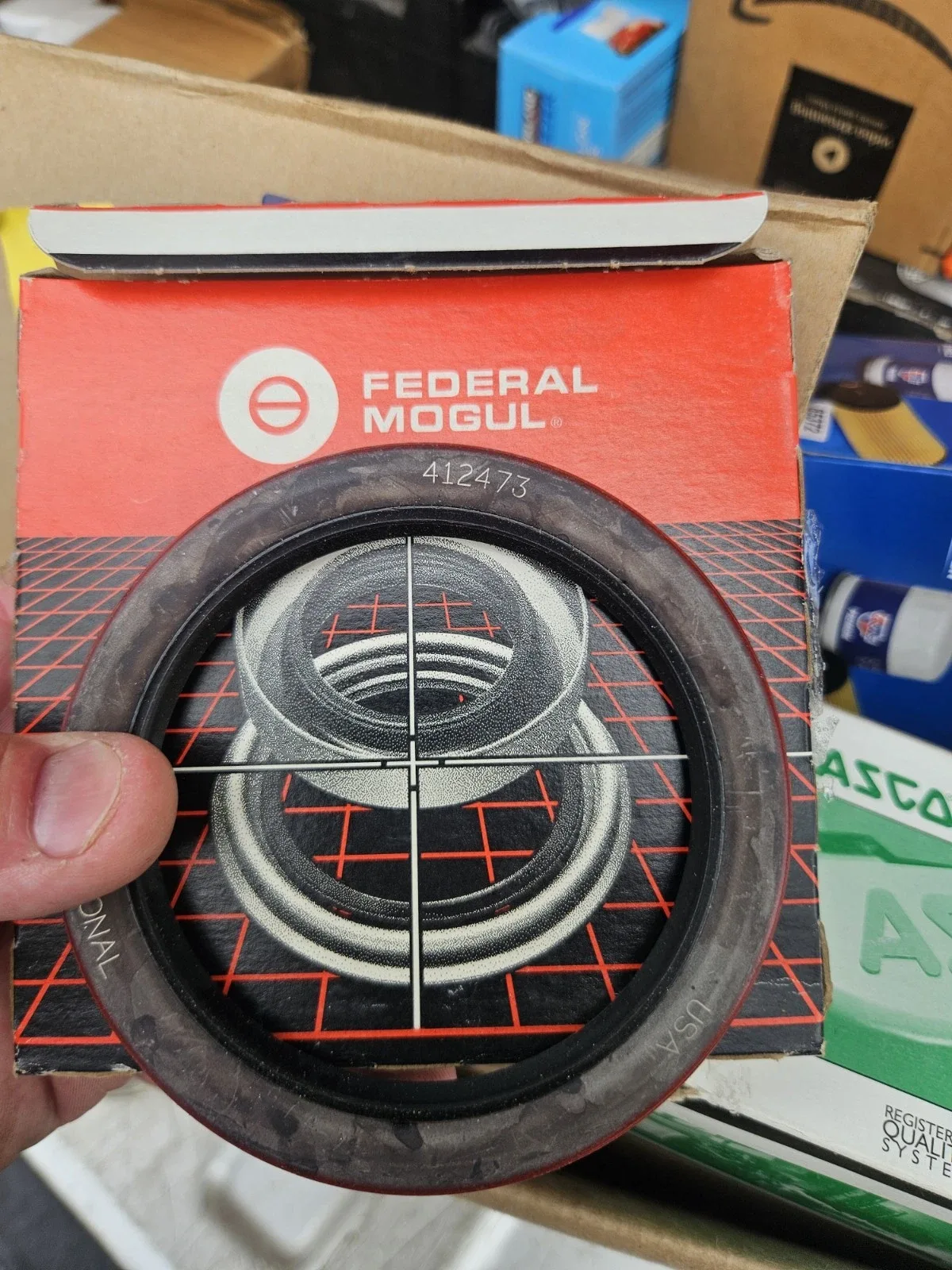 National Bearings 412473 Nitrile Multi-Purpose Oil Seal
