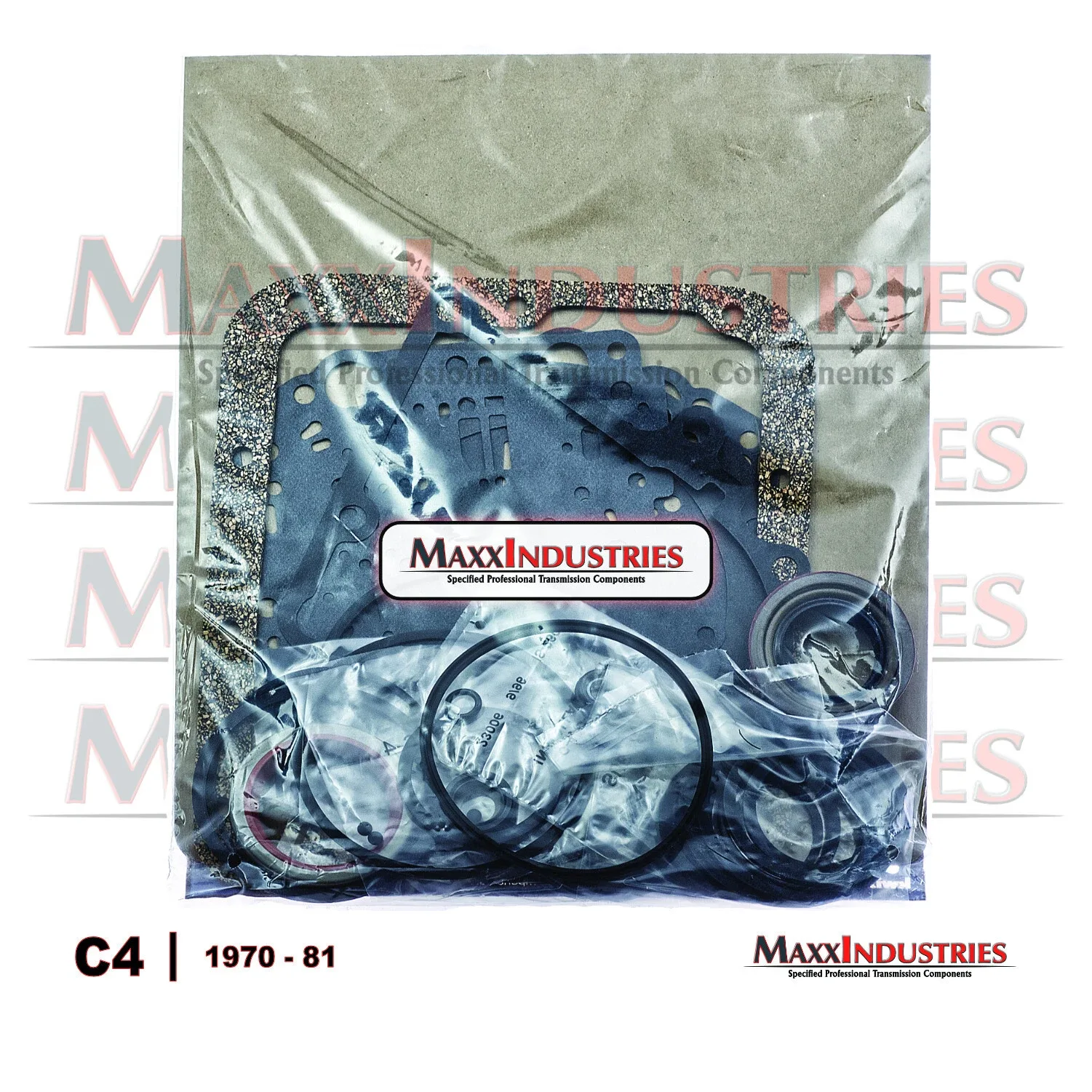 1970-1981 C4 Transmission Rebuild Kit K26900E - Gaskets & Seals image 3