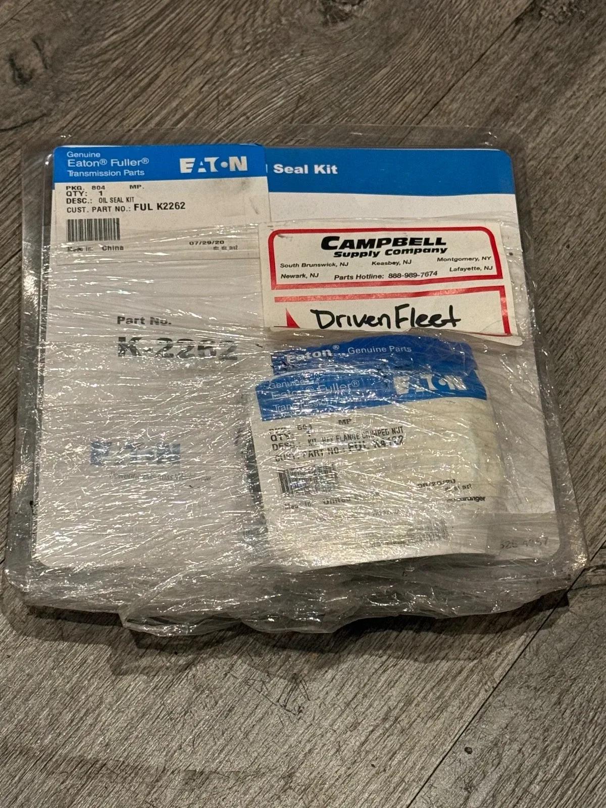 OEM Transmission Seal & Slinger Kit K-2262