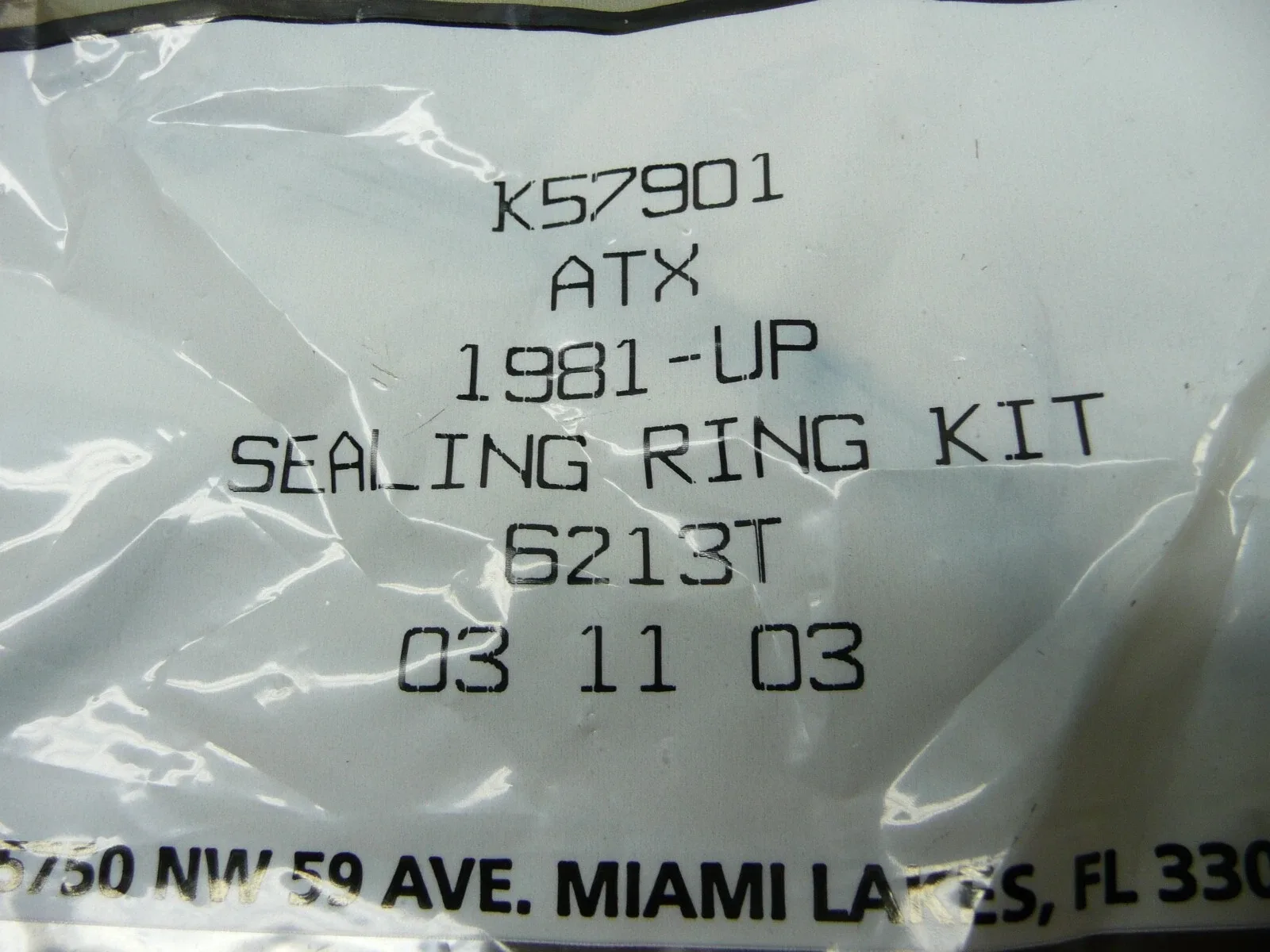 Ford ATX Automatic Transmission Metal Sealing Ring Kit by vds image 4