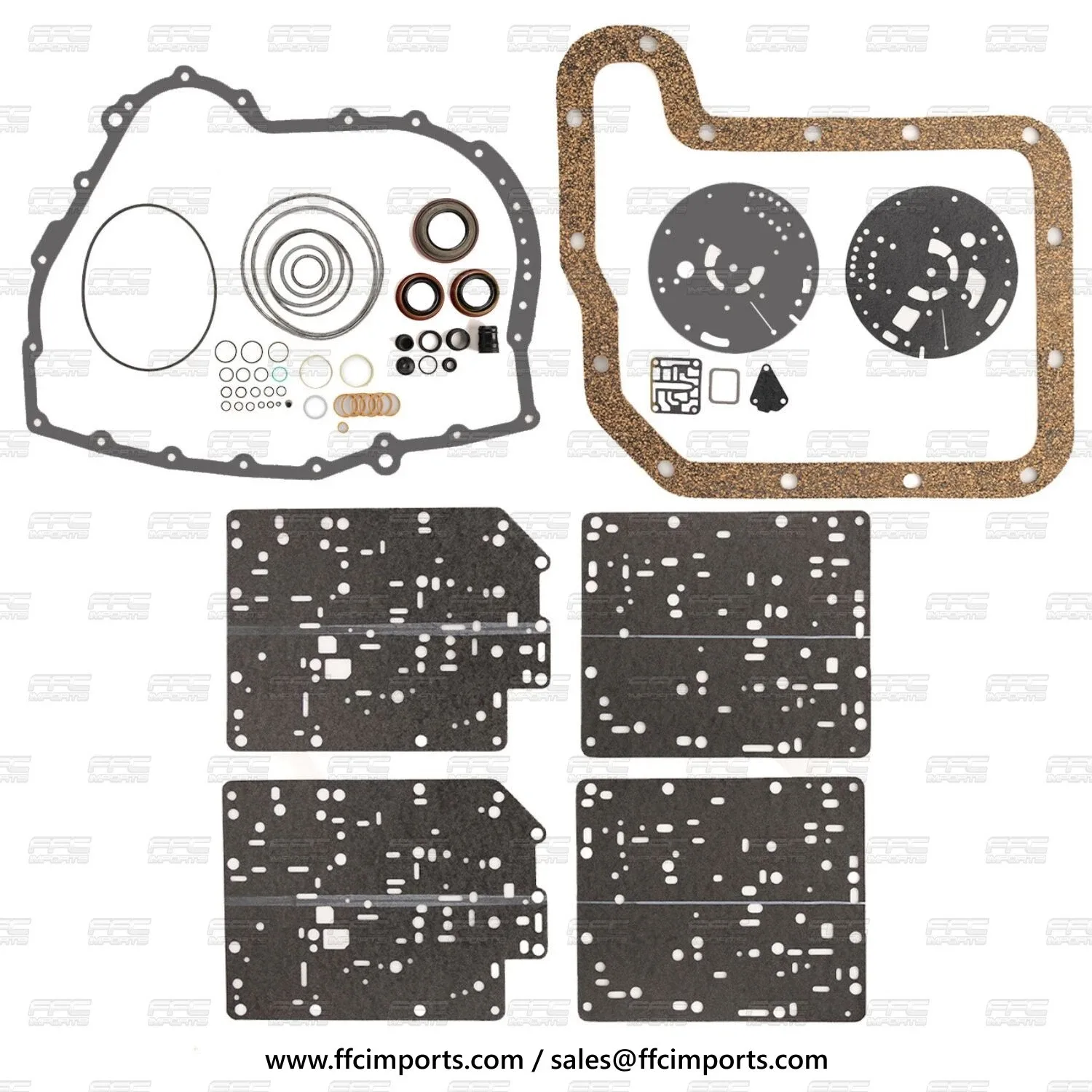 1994-2008 Ford/Mazda/Mercury CD4E / LA4A-EL 4-Speed Automatic Transmission Rebuild Kit KP7000XW/O image 2