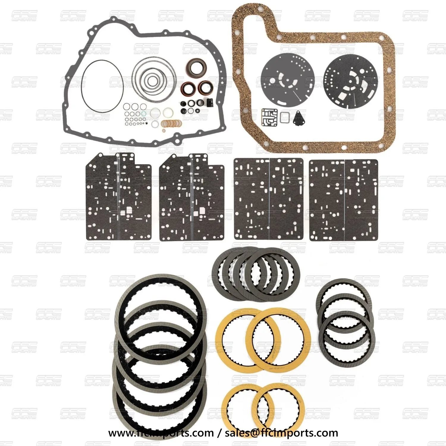 1994-2008 Ford/Mazda/Mercury CD4E / LA4A-EL 4-Speed Automatic Transmission Rebuild Kit KP7000XW/O