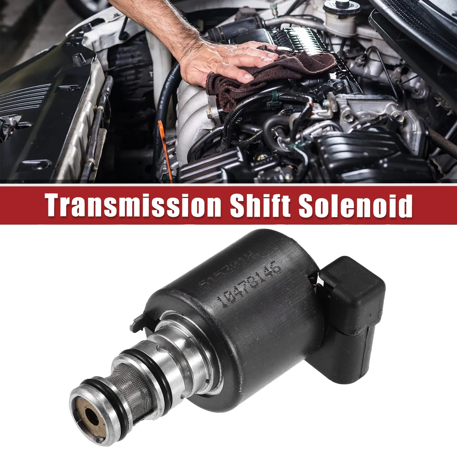 Transmission Shift Solenoid Fit for Automatic Transmissions 4T65E No.10478146 image 2