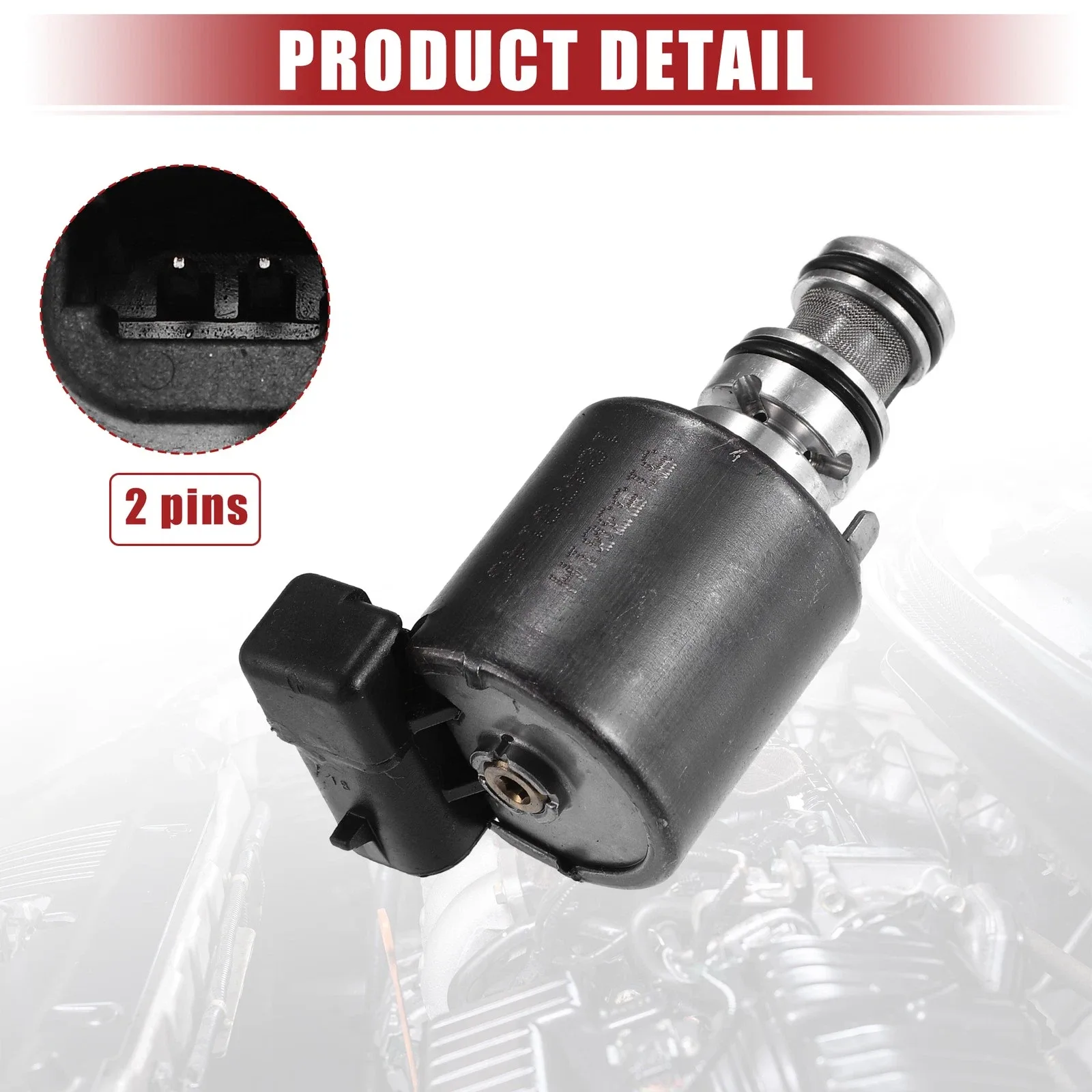 Transmission Shift Solenoid Fit for Automatic Transmissions 4T65E No.10478146 image 3
