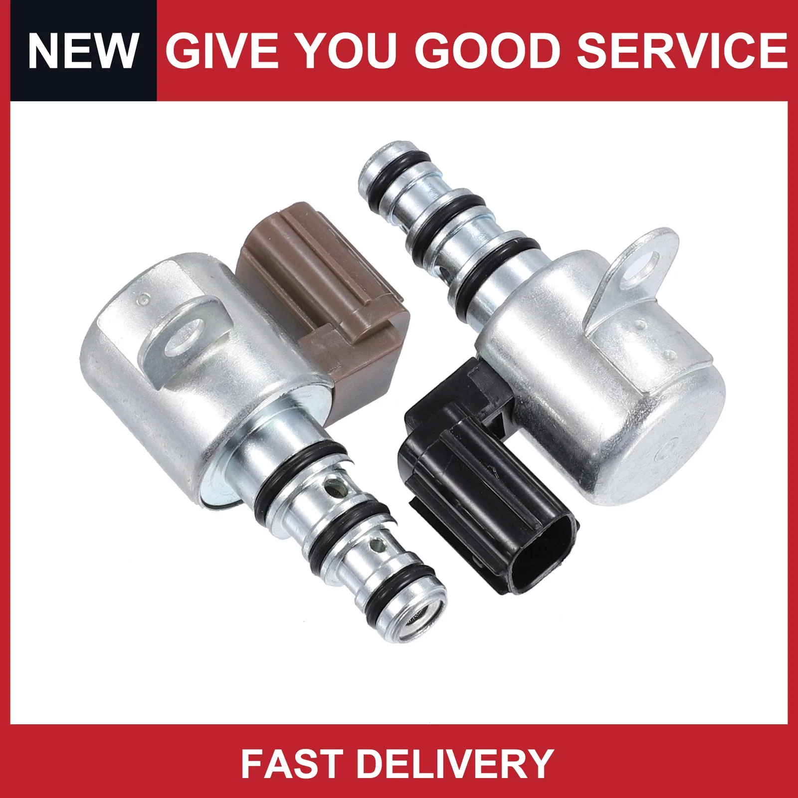 Pack of 2 for Honda Accord 1998-2007 Car Transmission Shift Control Solenoid