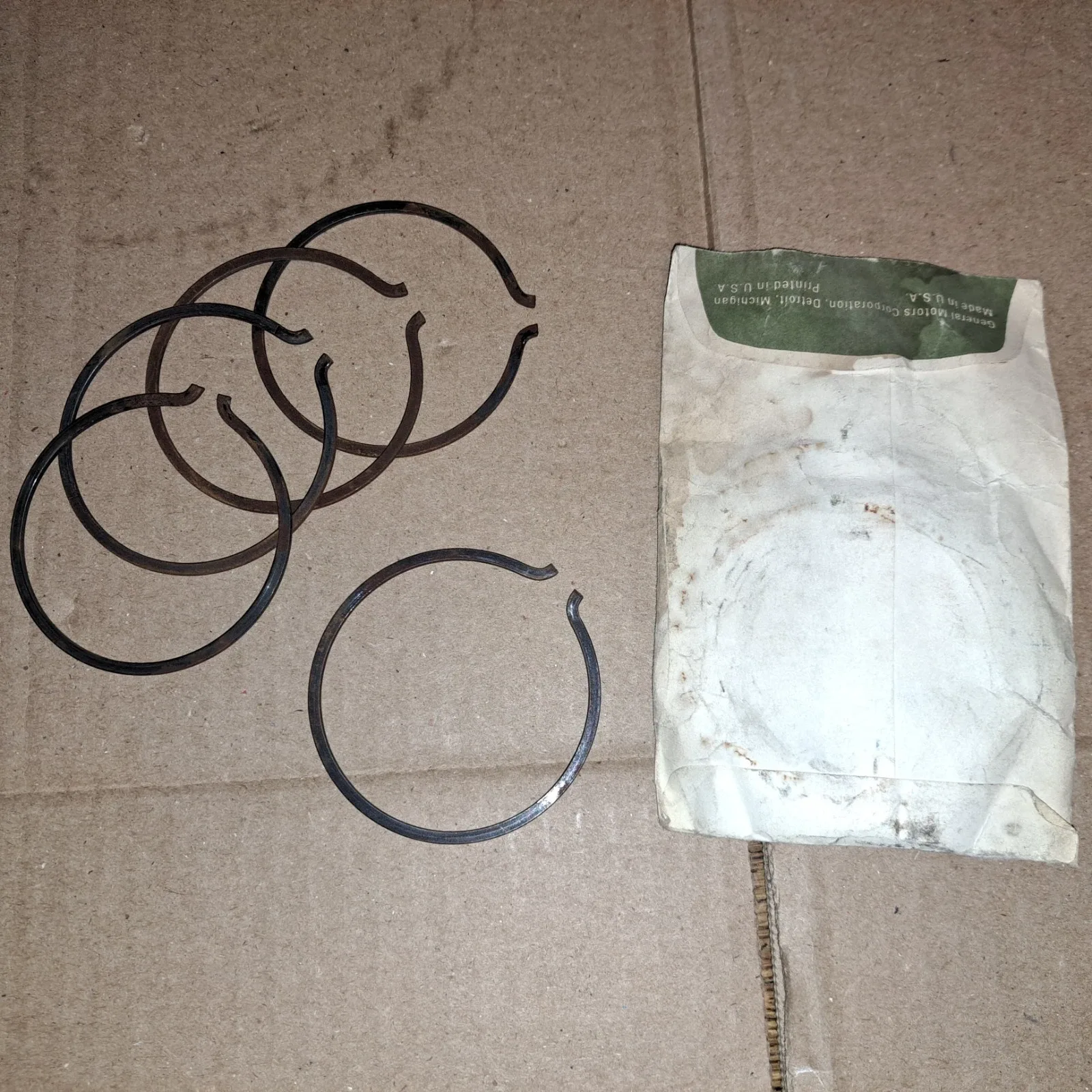 1955-1979 Chevrolet Corvette Mainshaft Rear Bearing Ring 3707174 image 3