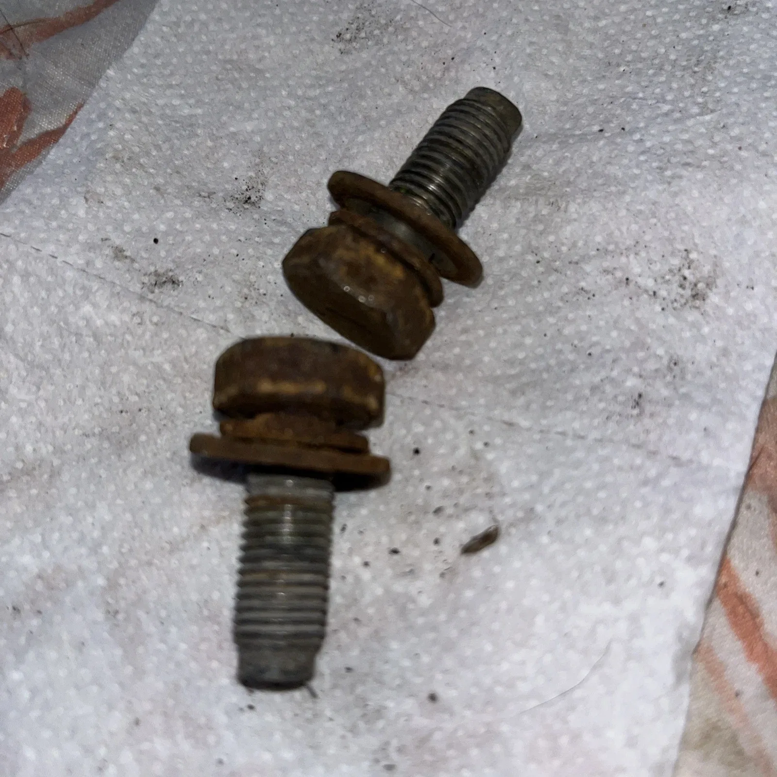 1986-1997 Nissan Hardbody D21 Carrier Bearing Frame Mount Bolts GR94