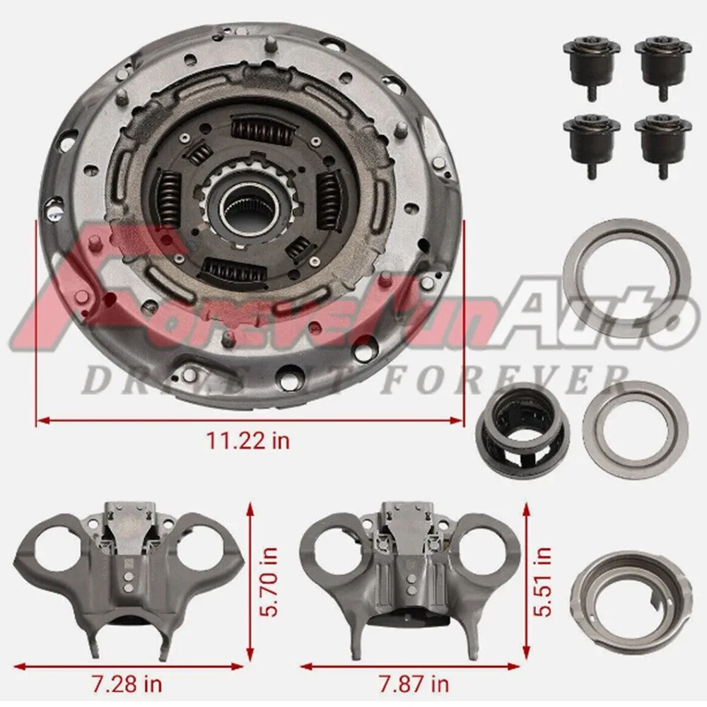 2012-2019 Ford 6DCT250 DPS6 Dual Clutch Fork Kit MPN 60454802 image 2