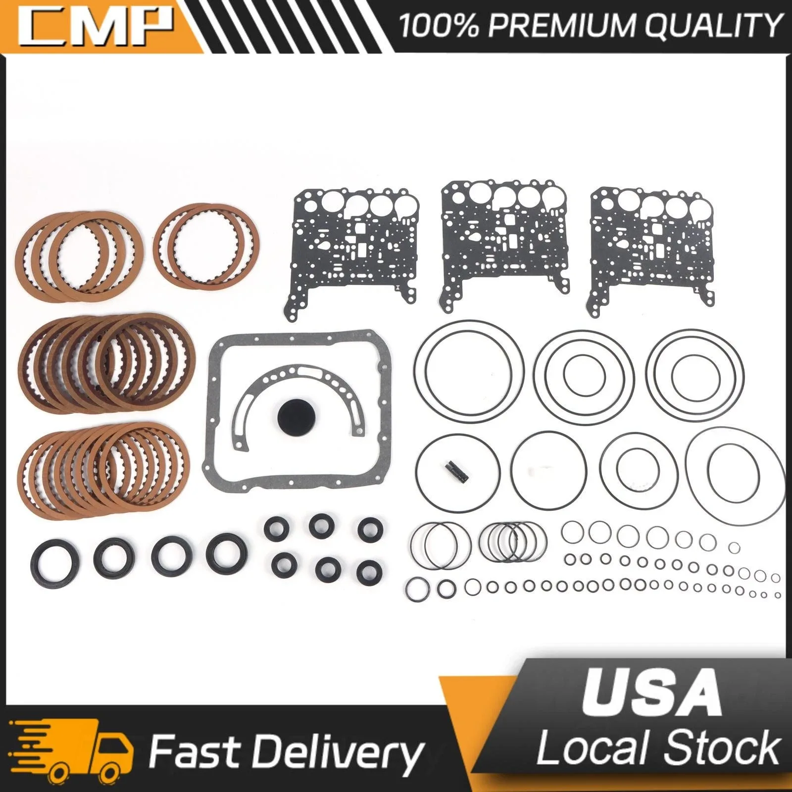 SINOCMP Transmission Frictions Gasket Seal Kit F4A41 F4A42 W4A42 for Mitsubishi Hyundai