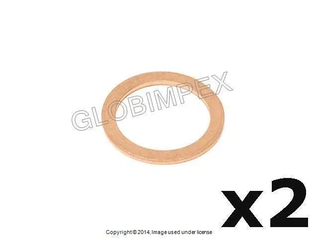 BMW E34 Automatic Transmission Drain Plug Seal Ring Set (MPN 24 11 1 219 750)