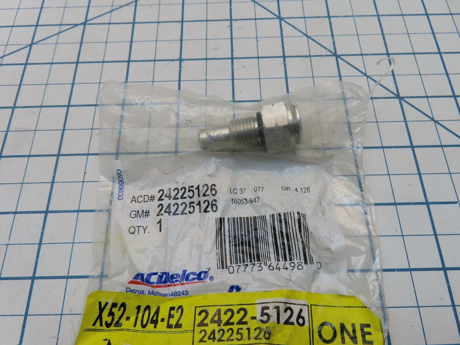 GM 24225126 Transmission Cooler Line Fitting