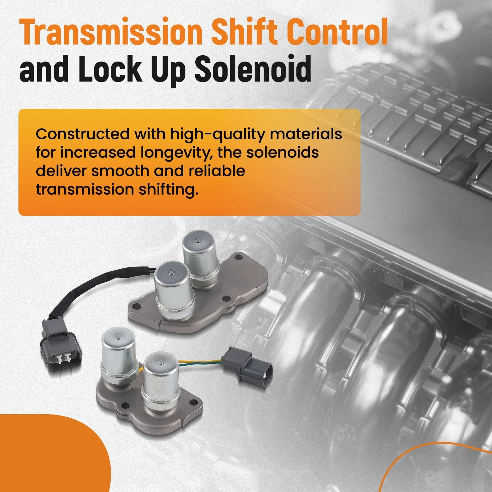 1990-1997 Honda Prelude / Accord Transmission Shift Solenoid Kit 28200-PX4-014 image 4