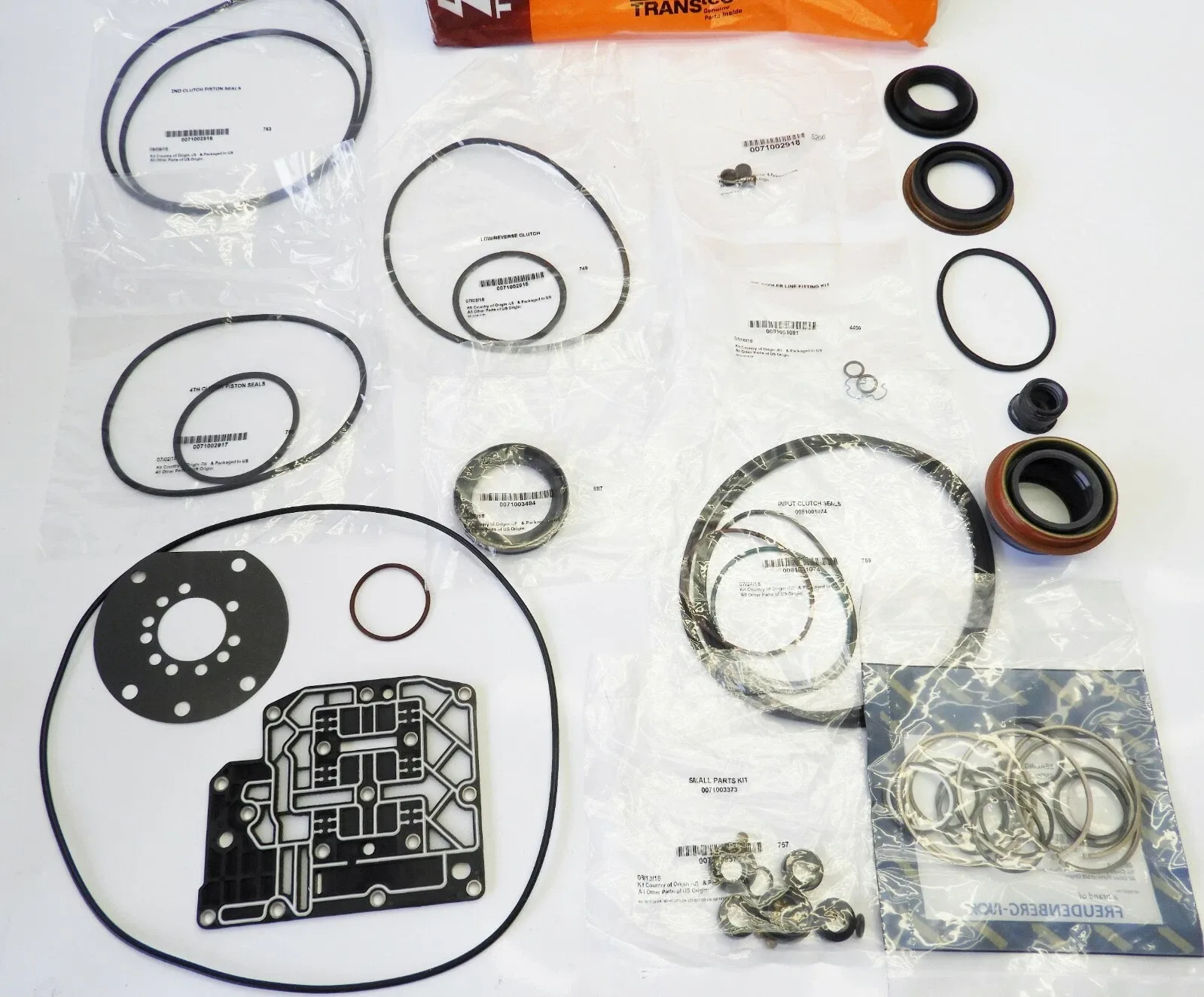 1999-2005 Jeep 45RFE Gasket & Seal Kit - Transtar Trantec 72002A 5692 image 2