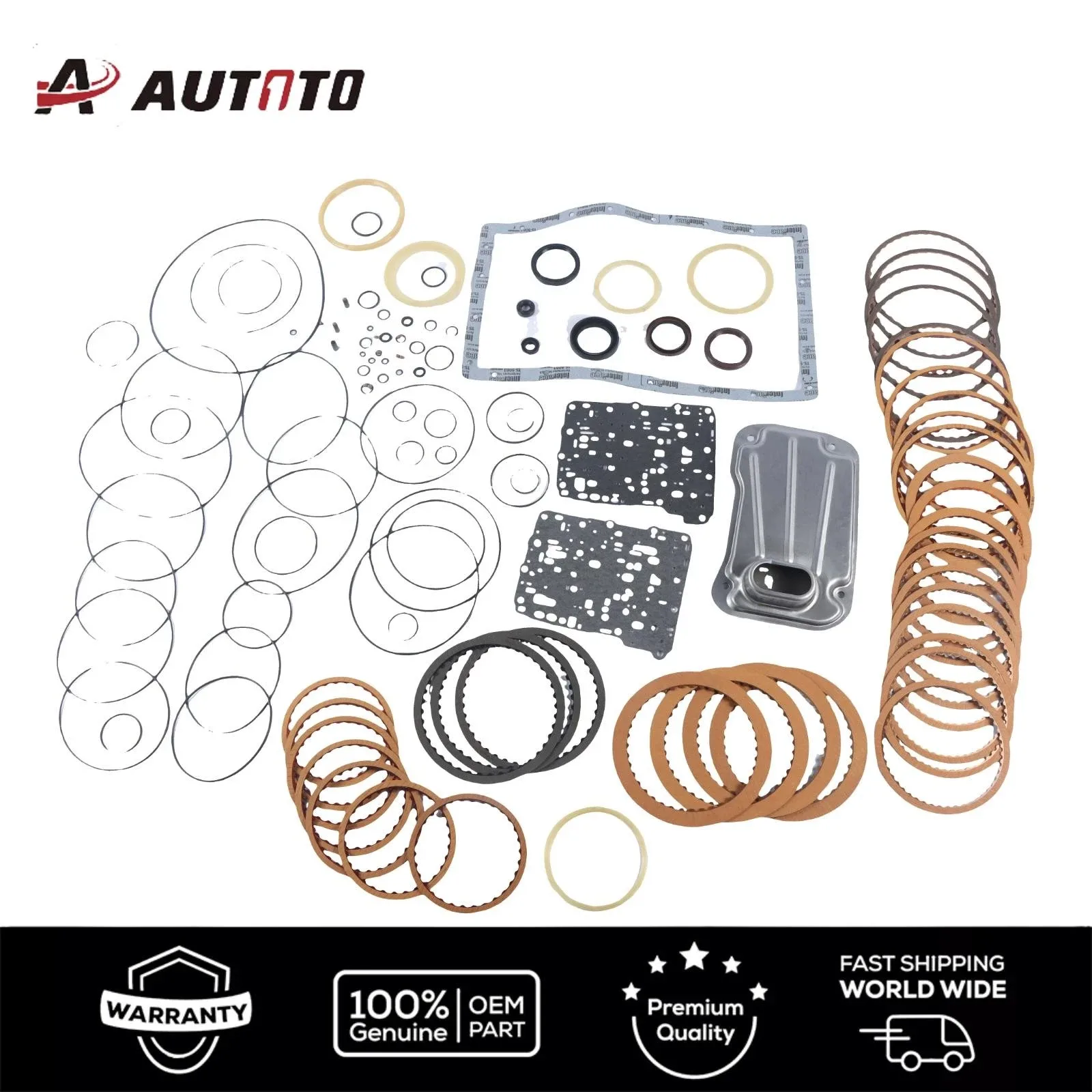 A750E A750F Master Rebuild Kit K8600CA — Filter Piston Friction Plates Seals