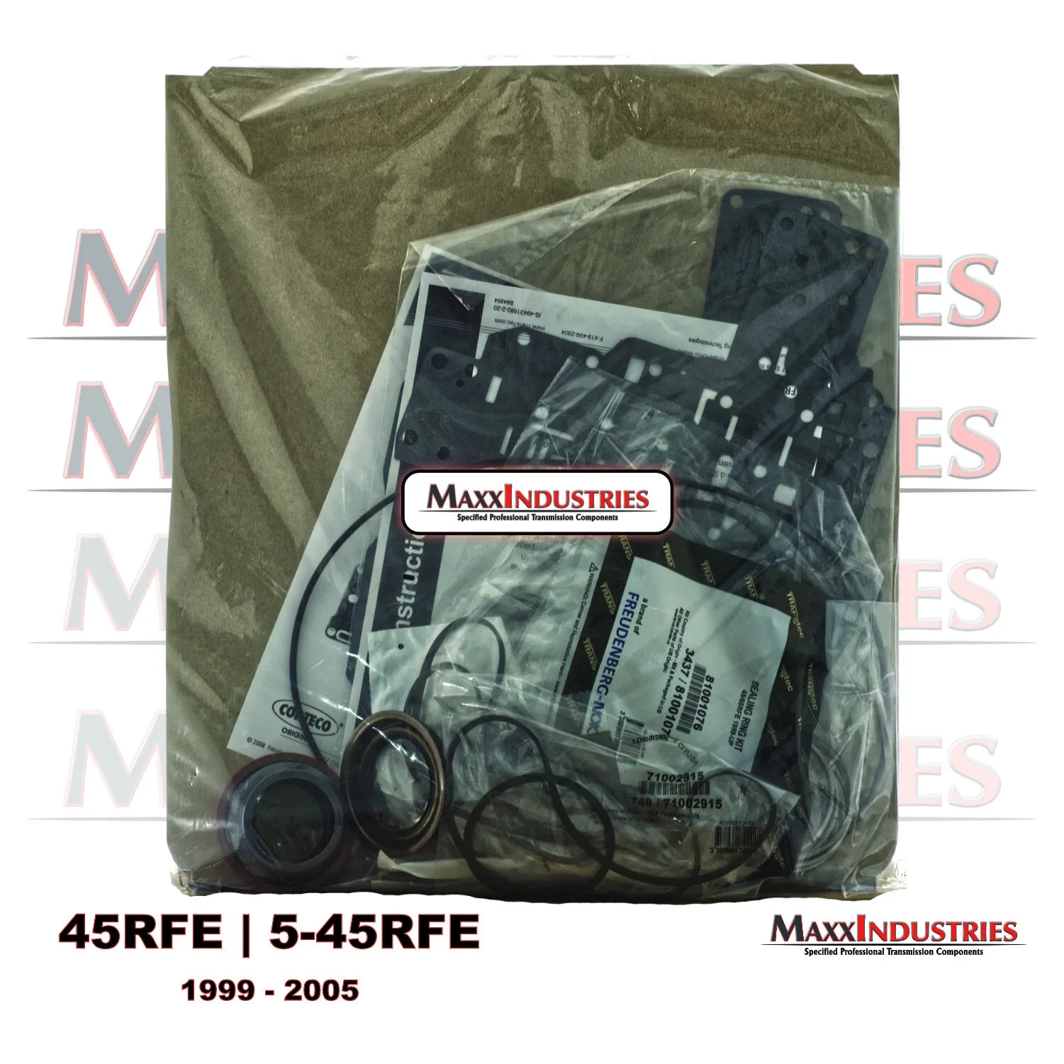1999-2005 45RFE Transmission Rebuild Kit Transtec 2476 image 4