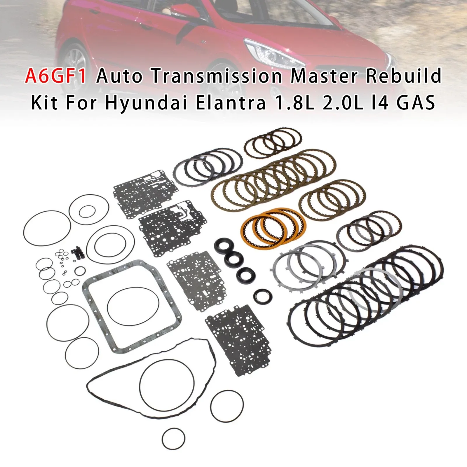 2011-2014 Hyundai/Kia A6GF1 Automatic Transmission Rebuild Kit image 2
