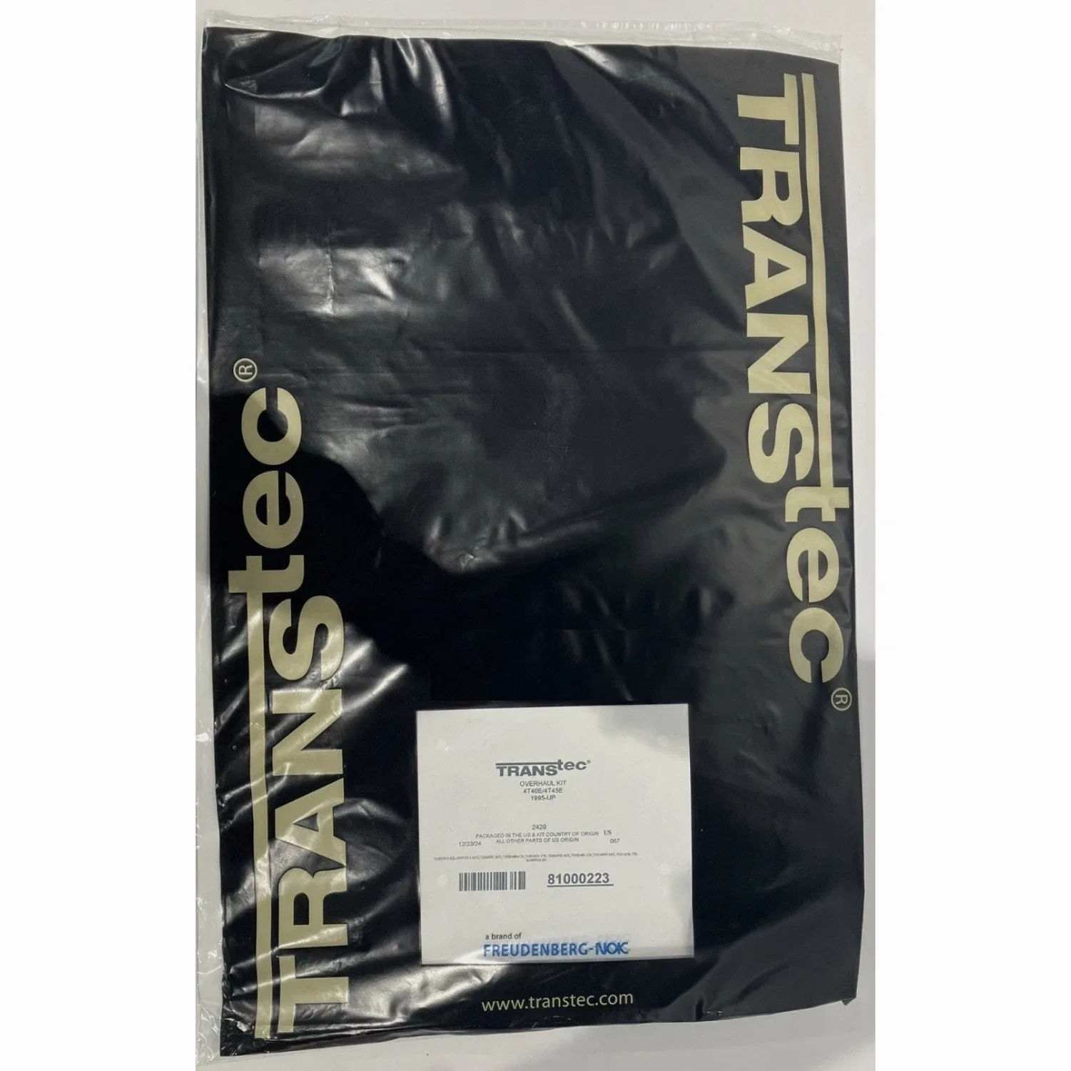 1995-ON 4T40E / 4T45E Transmission Overhaul Kit TransTec MPN 2420 image 2