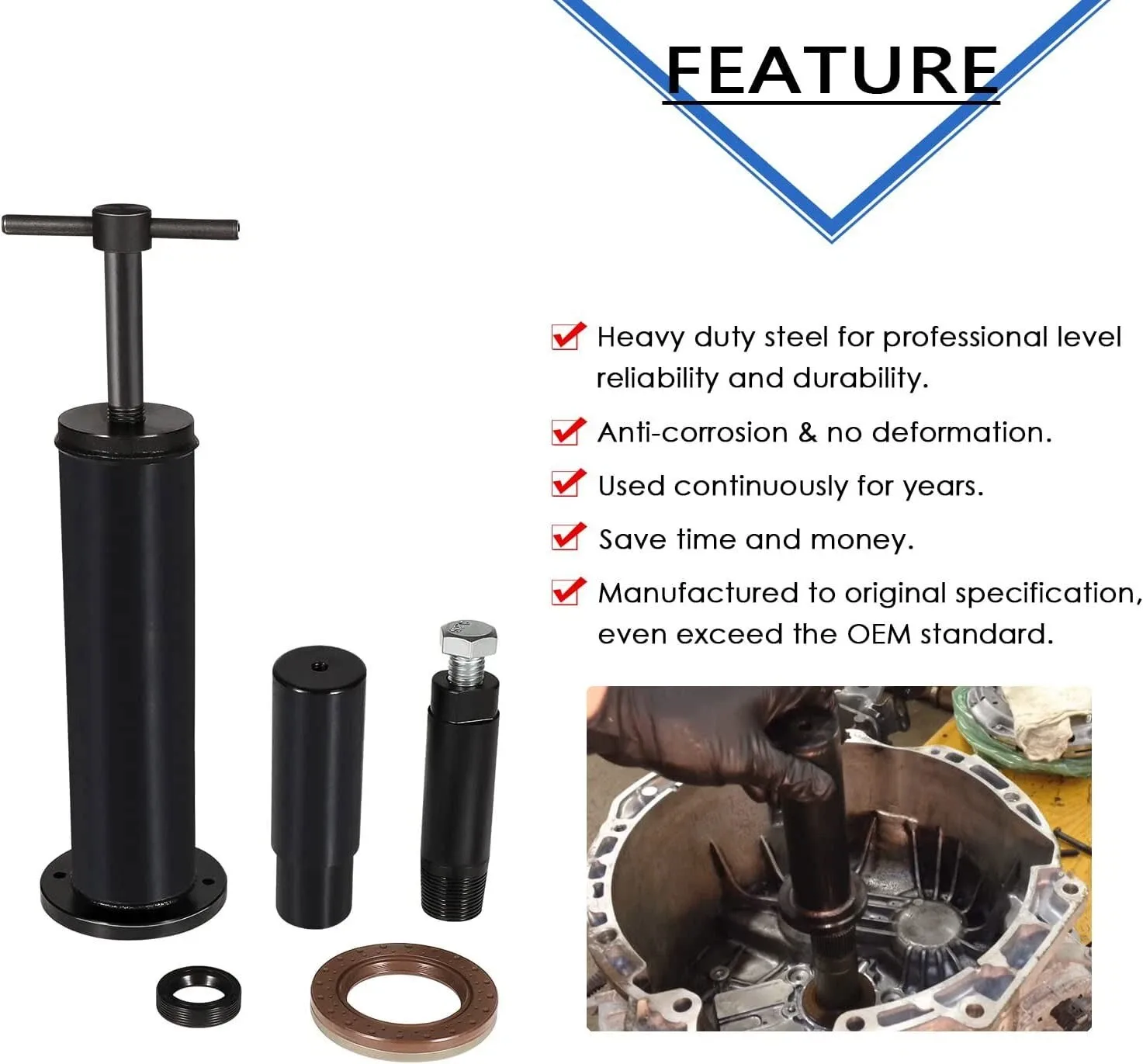 Ford Focus / Festiva DPS6 Dual Clutch Seal Installer Tool Kit image 4