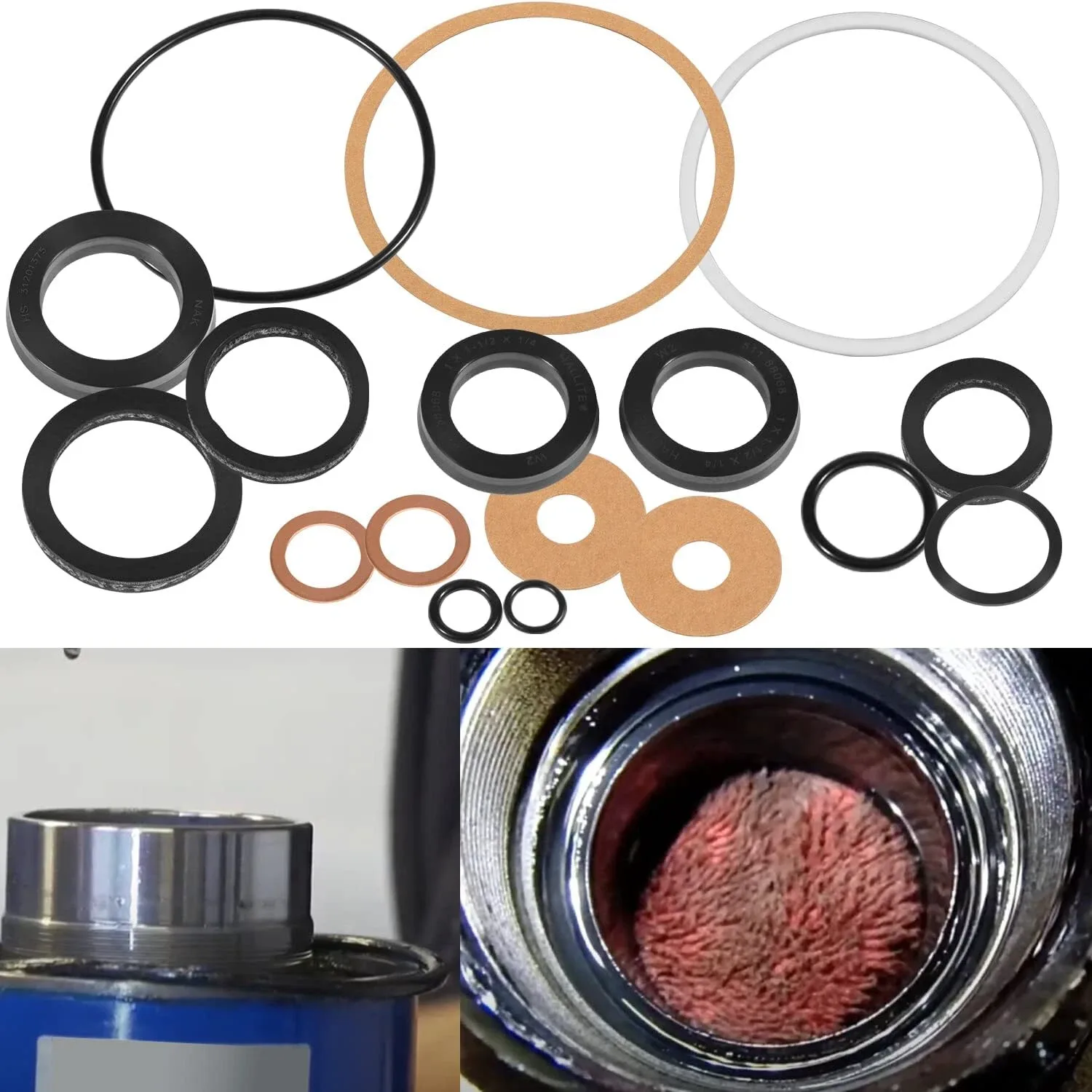 1789 High Lift Transmission Hydraulic Oil Seal Rings Kit CY-Auto OE 47678-45 image 2