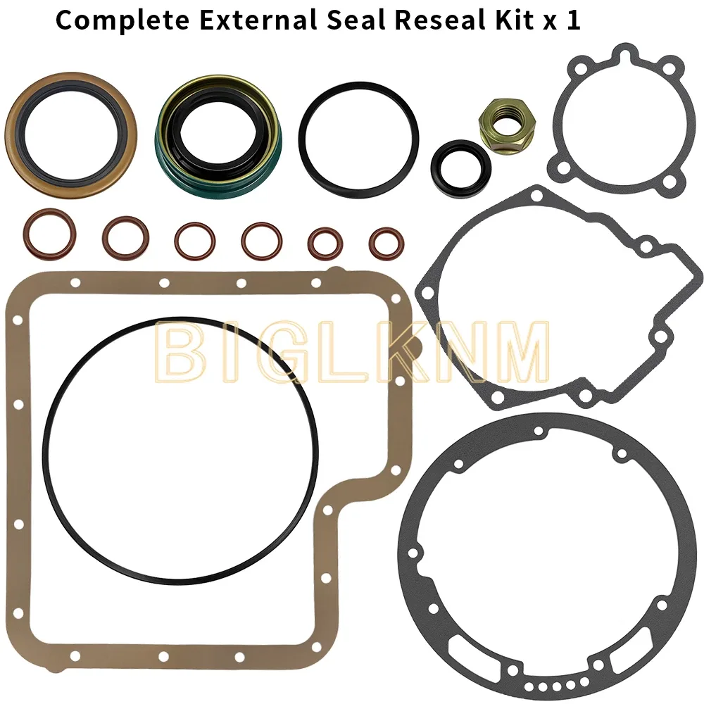 1966-1996 Ford C6 Transmission Complete External Seal Reseal Kit image 4