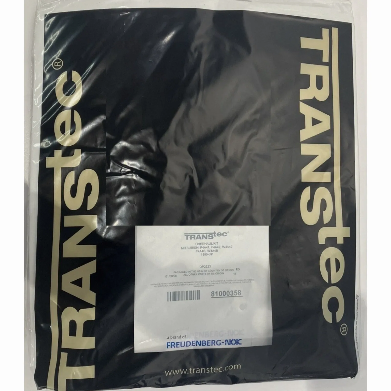 TransTec Rebuild Kit DP2323 for F4A42 / W4A42 Transmissions — fits Sebring, Hyundai, Kia