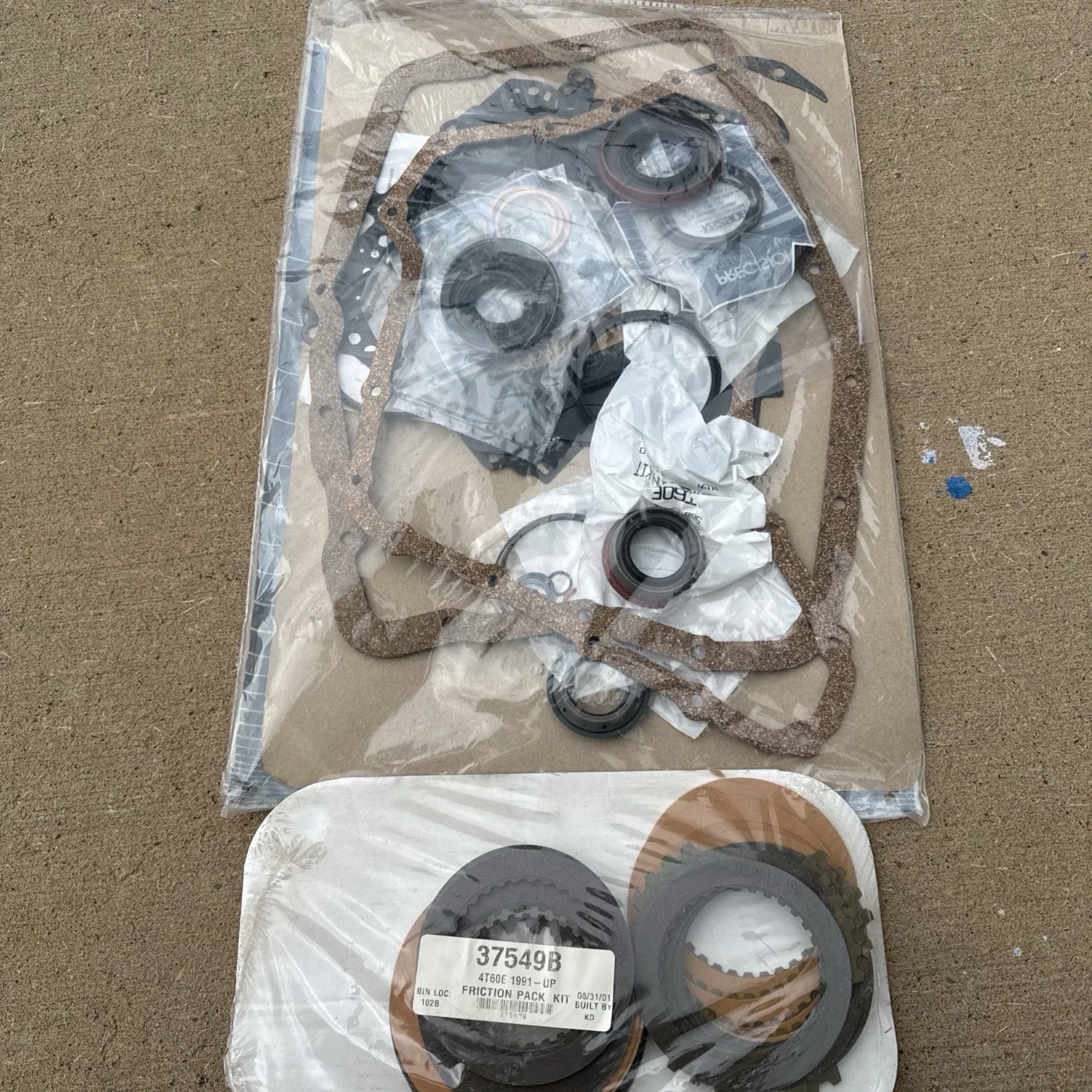 1991-1999 GM 4T60E Transmission Rebuild Kit — Precision Paper-Rubber Gaskets & Seals image 4