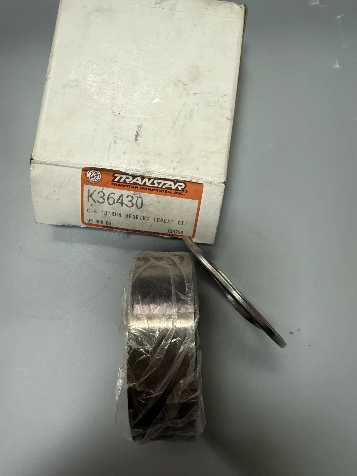 Ford C6 Overrun Bearing Thrust Kit - Transtar K36430 image 4