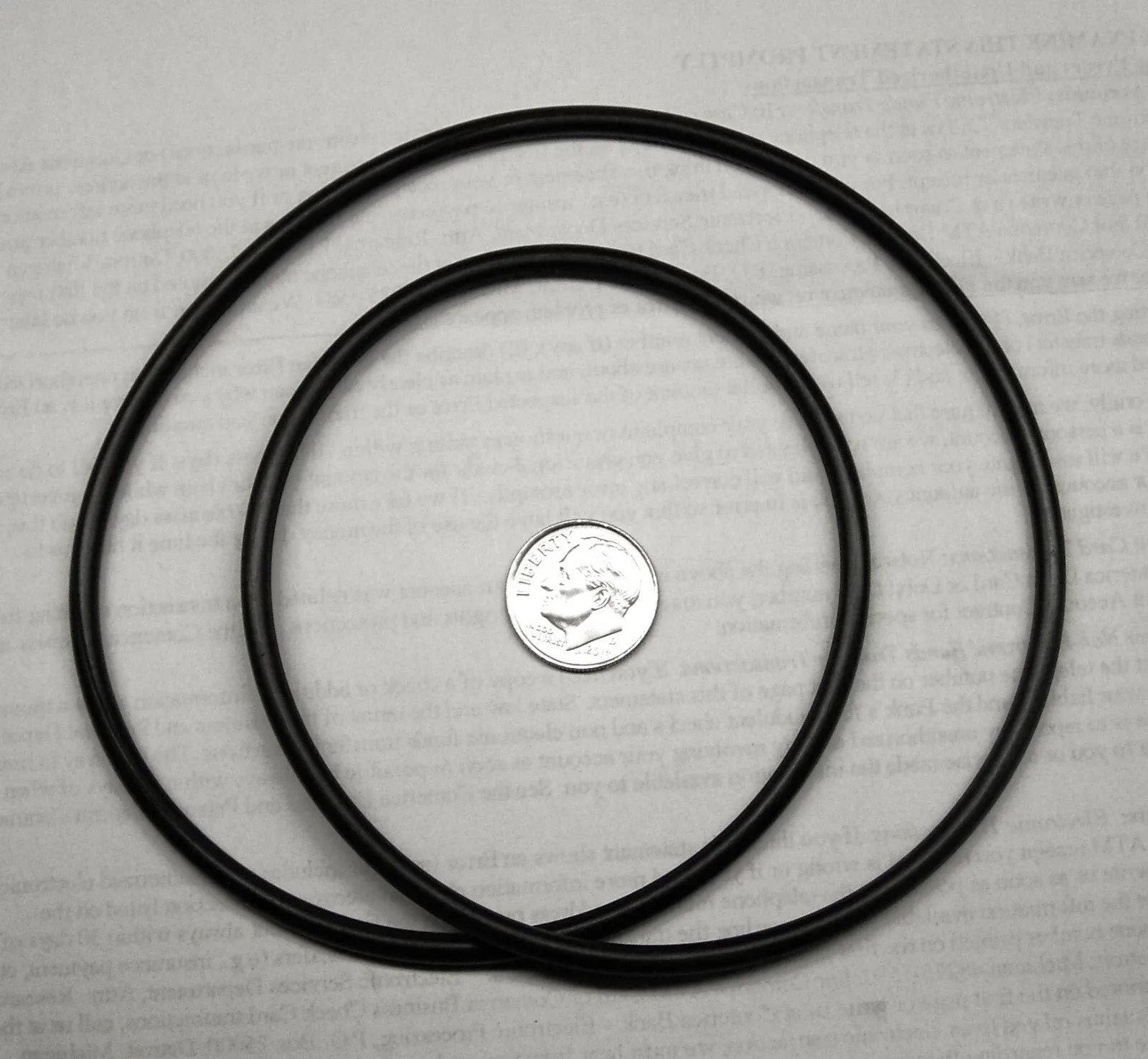 2K2939 O-Ring Seal for CAT M915 / M916A1 Hydraulic Transmission Rear Clutch image 2