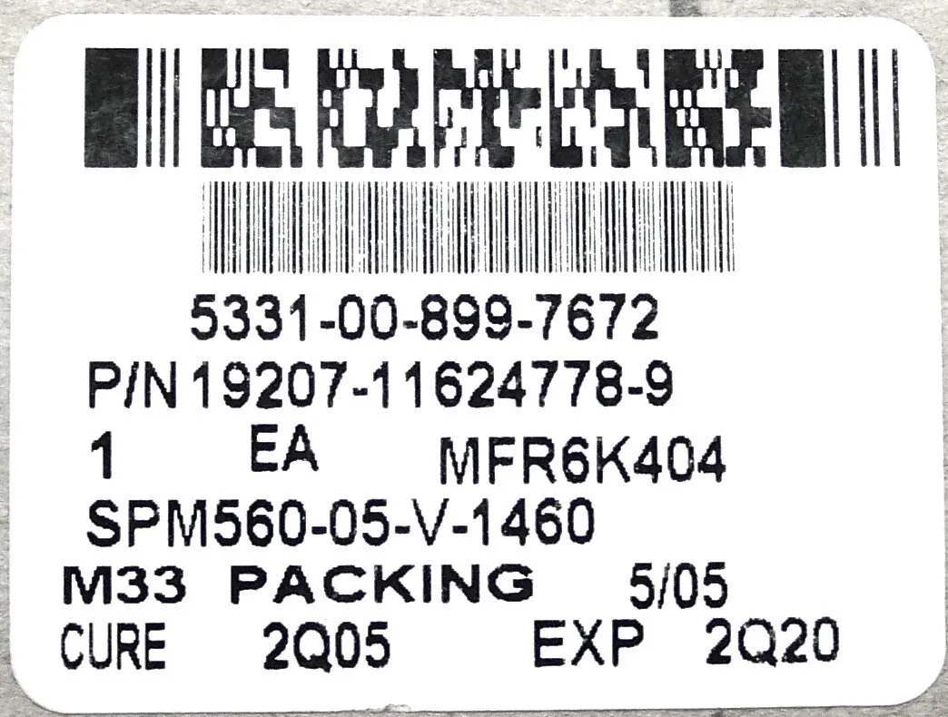 2K2939 O-Ring Seal for CAT M915 / M916A1 Hydraulic Transmission Rear Clutch image 4