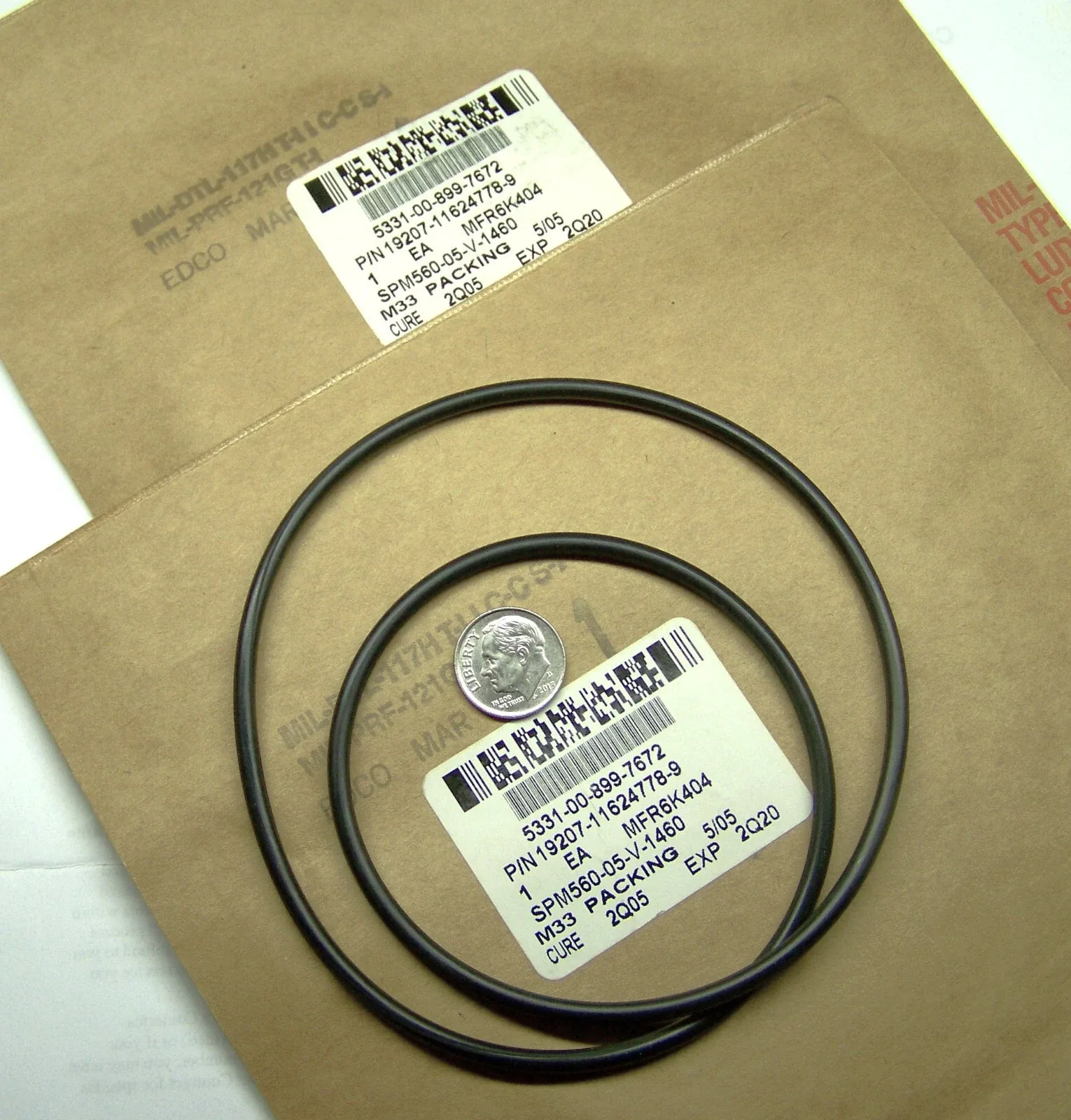 2K2939 O-Ring Seal for CAT M915 / M916A1 Hydraulic Transmission Rear Clutch