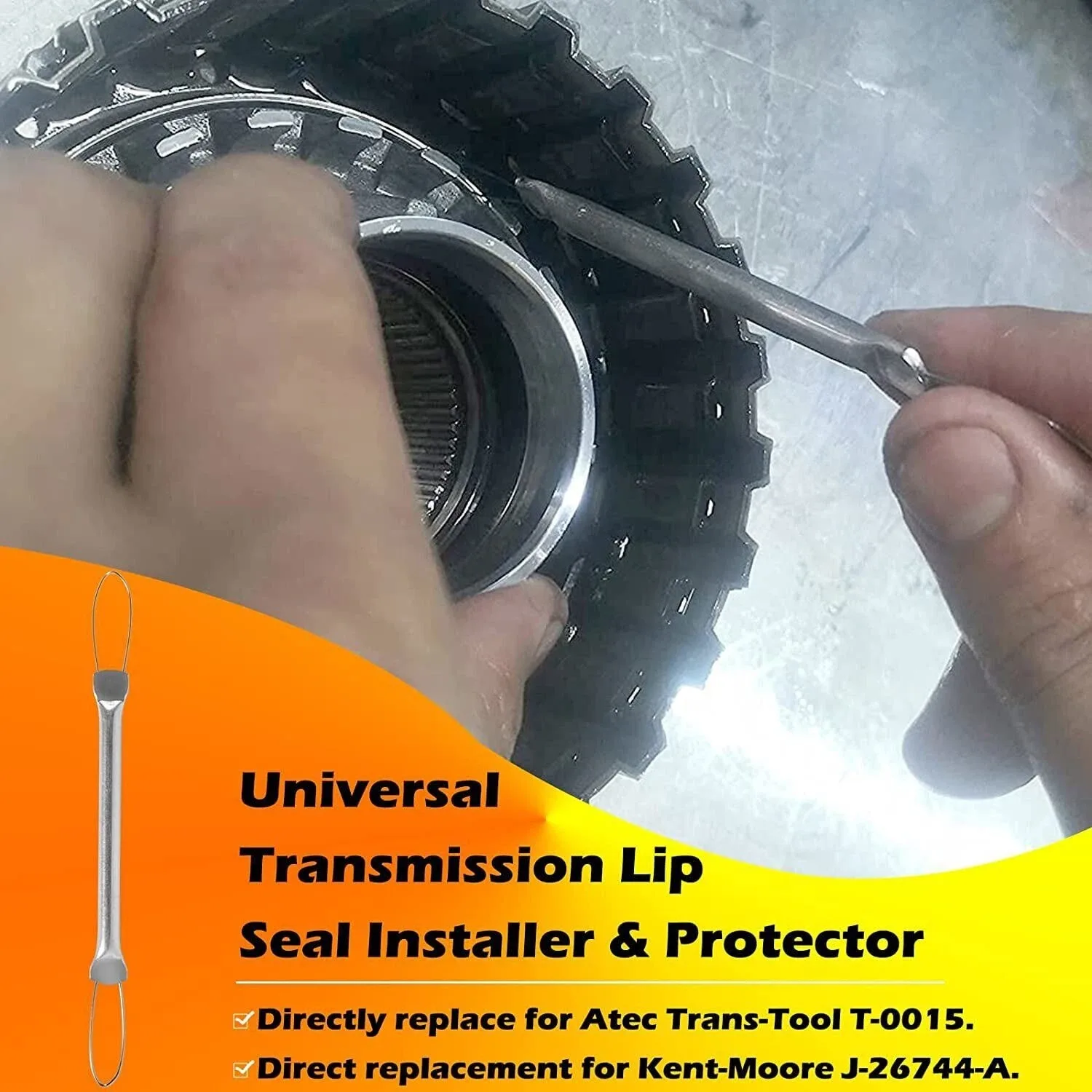 Universal TH400 Transmission Lip Seal Installer Tool T-0015 / J-26744-A image 3