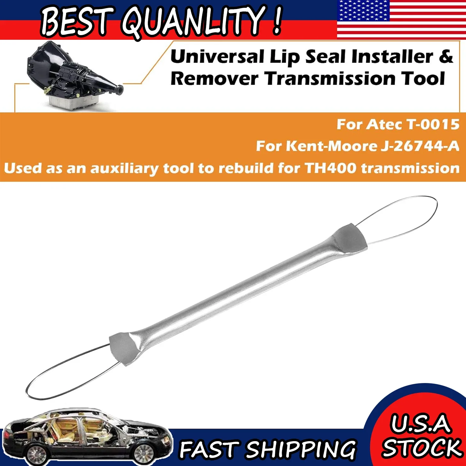 Universal TH400 Transmission Lip Seal Installer Tool T-0015 / J-26744-A
