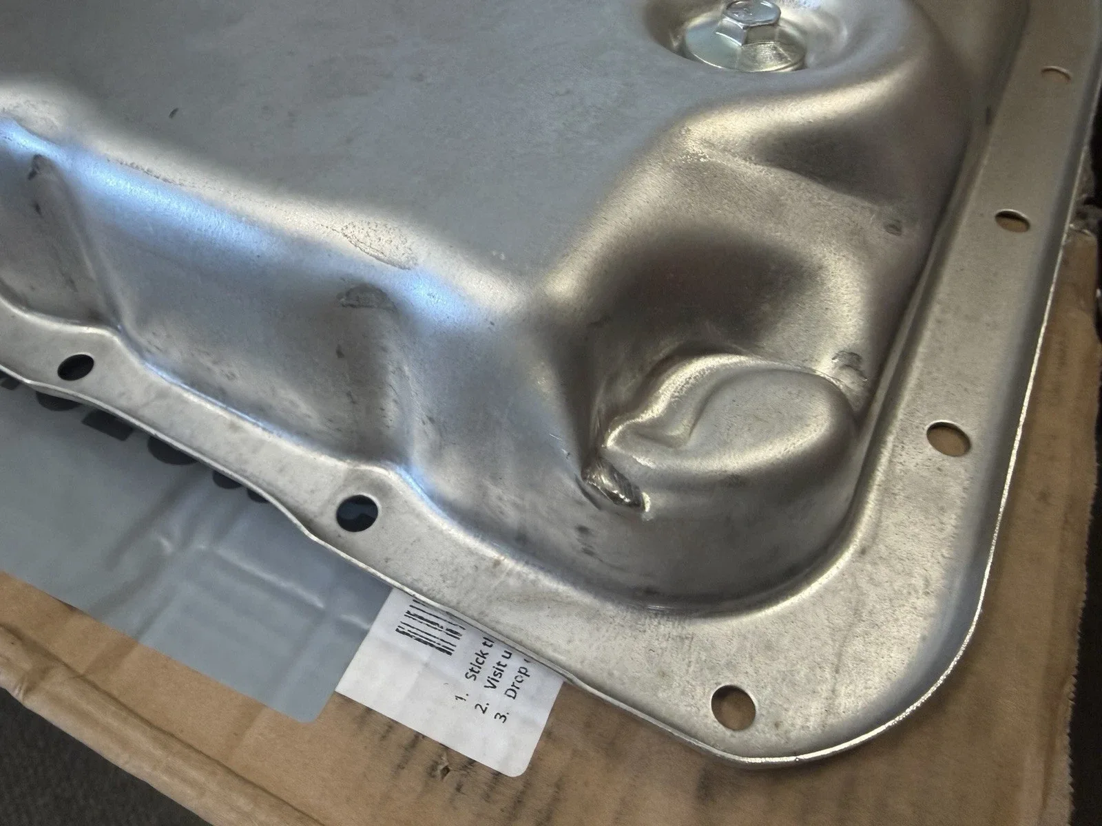 GM 24204278 Automatic Transmission Fluid Pan Kit with Nut Seal & Plug image 4