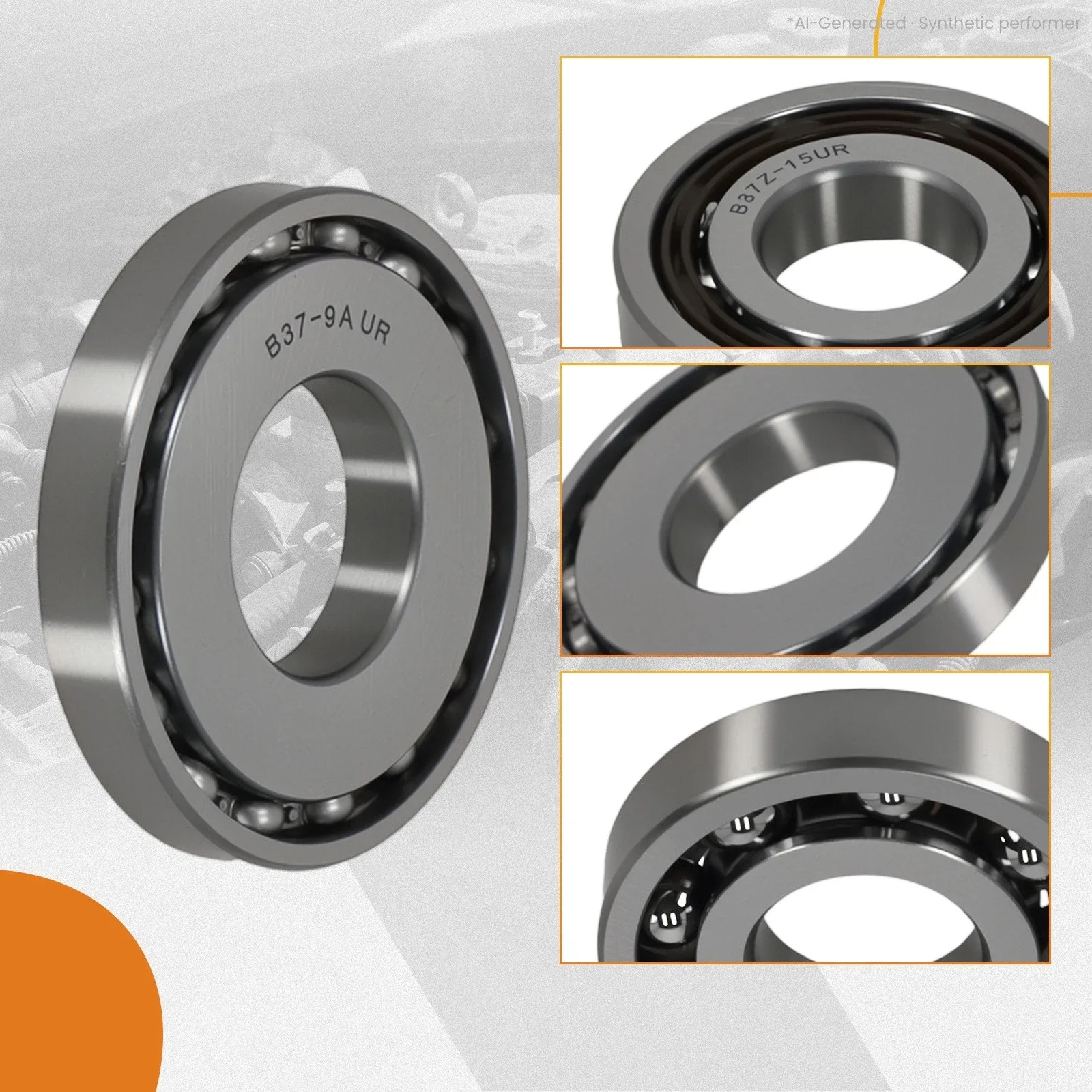 K114 CVT Front Pulley Bearing Set (4pc) for Toyota & Lexus — XQ0GCU image 3