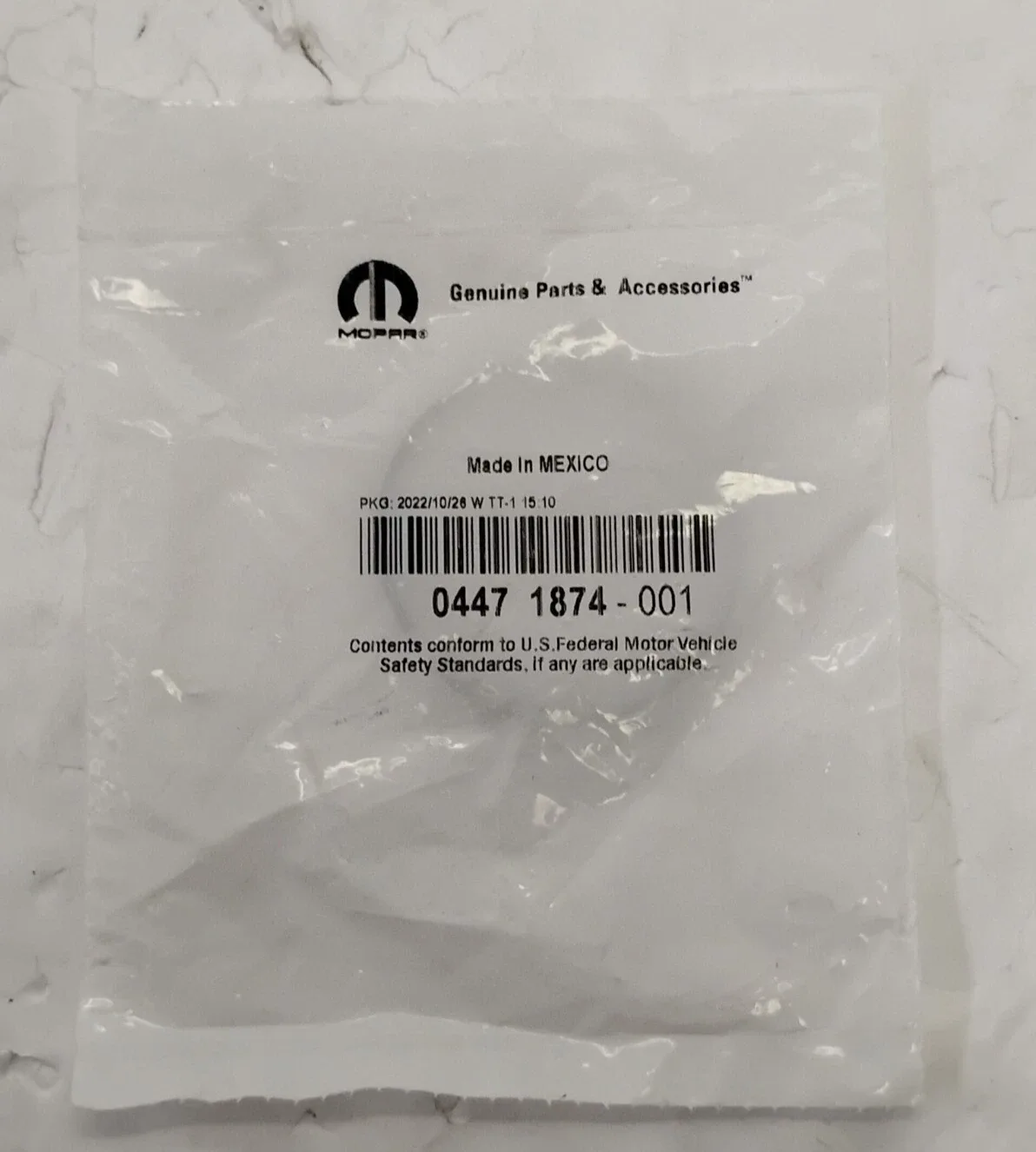 2011-2012 Ram 1500 Automatic Transmission Oil Pump Seal Mopar 4471874