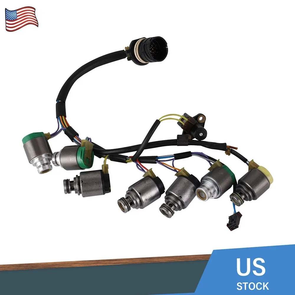 Remanufactured Transmission Solenoid Kit with Sealed Internal Harness for BMW