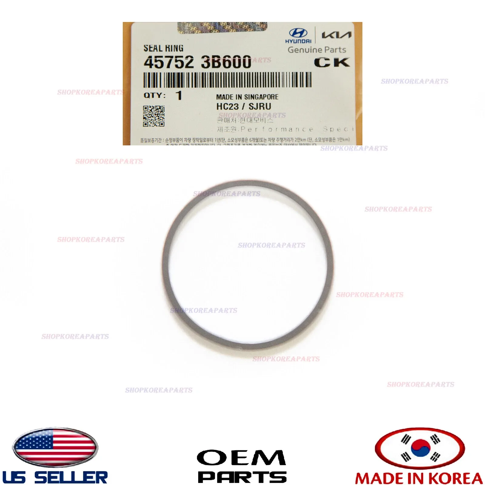 Automatic Transmission Input Shaft Seal 457523B600 for Hyundai / KIA