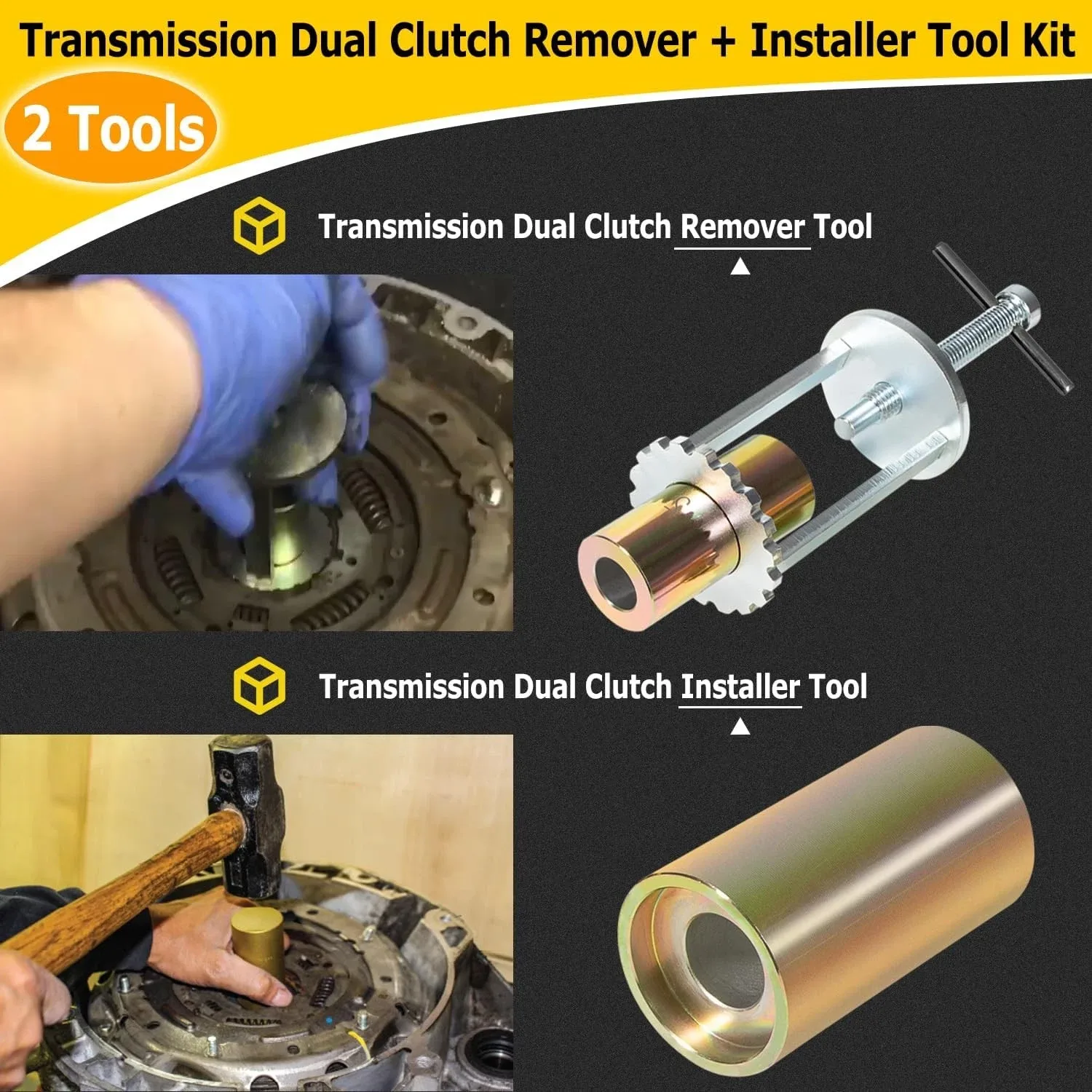 DPS6/DCT250 Dual Clutch Transmission Seal Installer T-DPSCAC for Ford Fiesta & Focus image 3