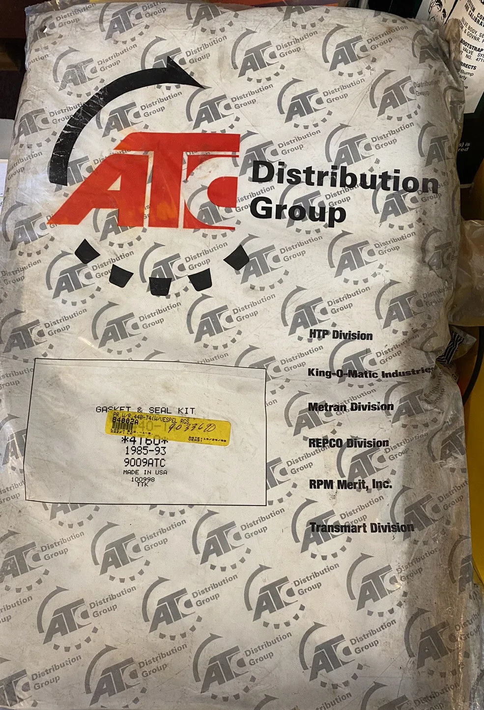 1985-1993 Gasket & Seal Kit 84002A by Alto Products image 2