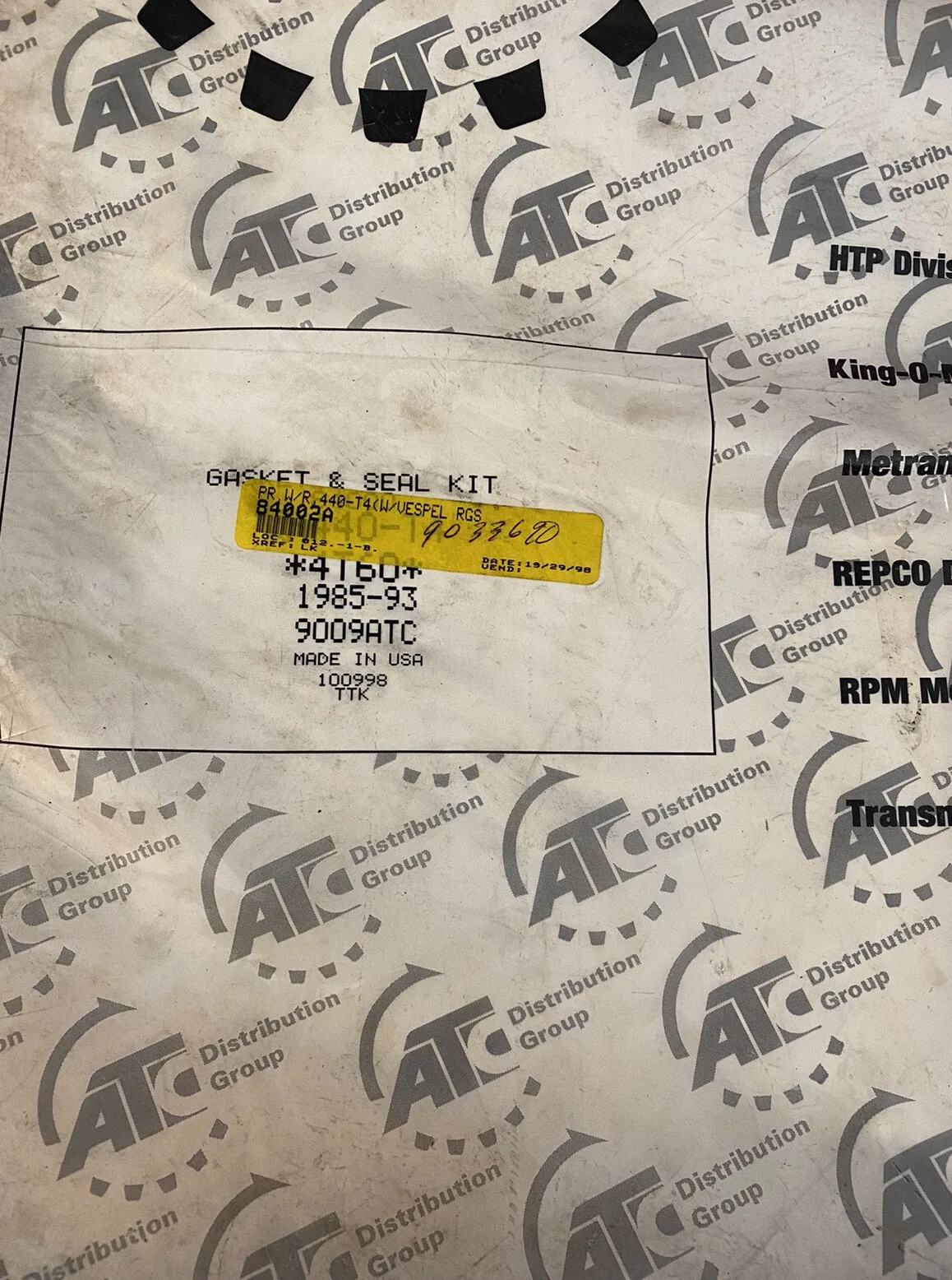 1985-1993 Gasket & Seal Kit 84002A by Alto Products