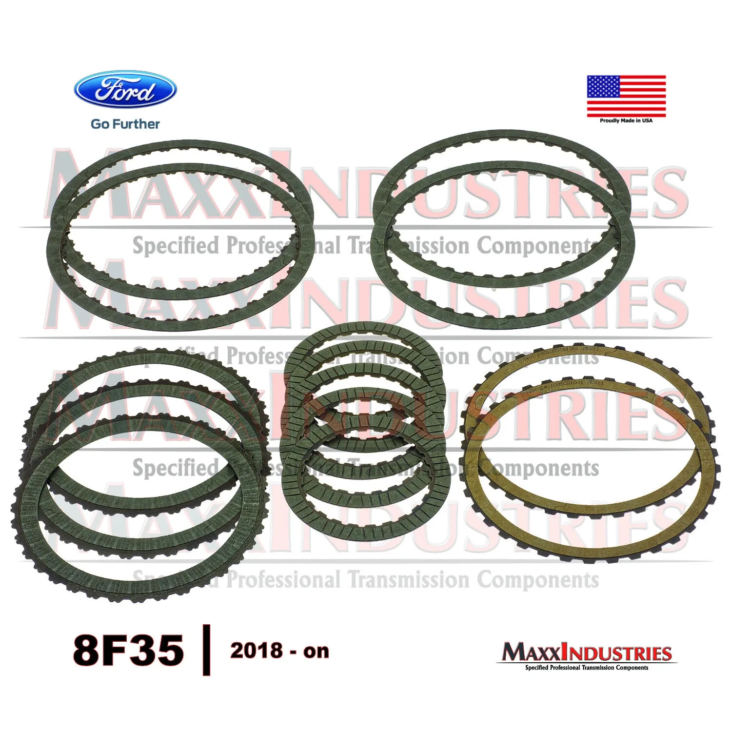 Ford 8F35 Transmission Rebuild Kit D174004EP for Bronco Sport, Escape image 4