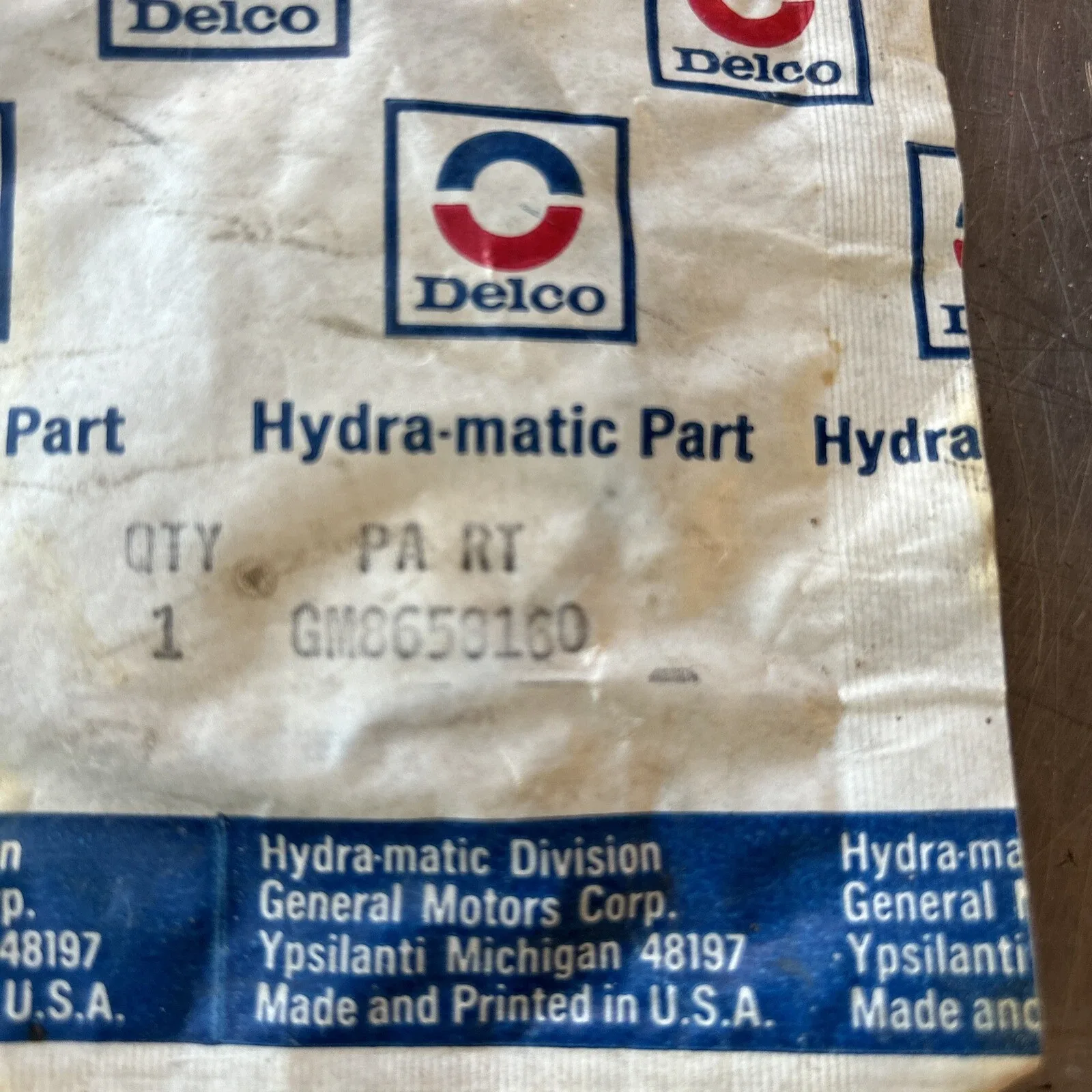 General Motors Hydra-matic Servo Piston Oil Seal 8658160. New Chevy, Caddy, More image 2
