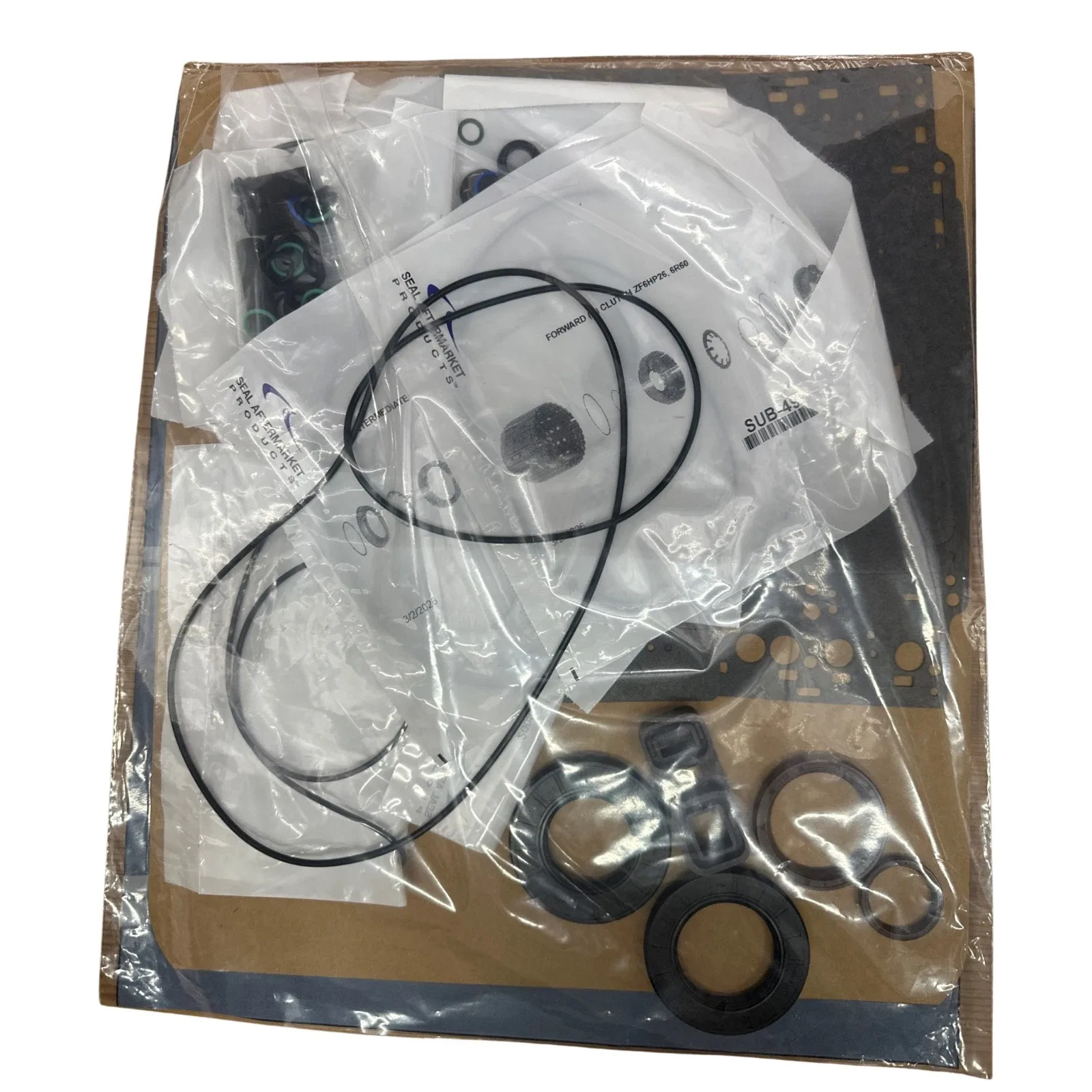 Ford 6R60/6R75 Overhaul Kit (S95002D) Gaskets Seals Rings 2006-Up image 2