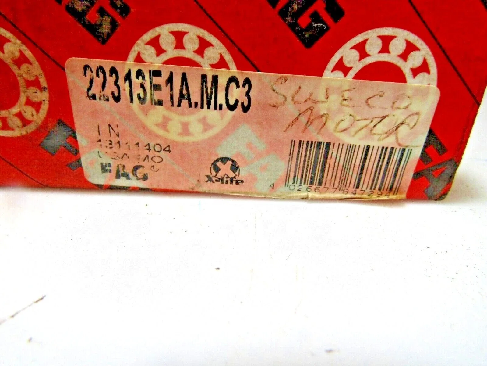 FAG 22313E1A M.C3 Cylindrical Roller Bearing image 2