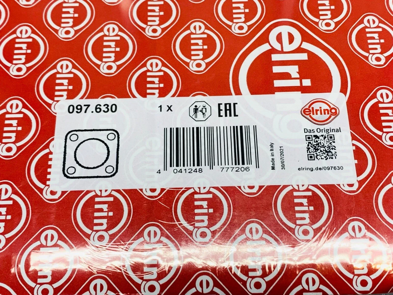 2005-2008 Mercedes-Benz SLK350 Automatic Transmission Oil Pan Seal Gasket - Elring 164-277-00-14 image 4