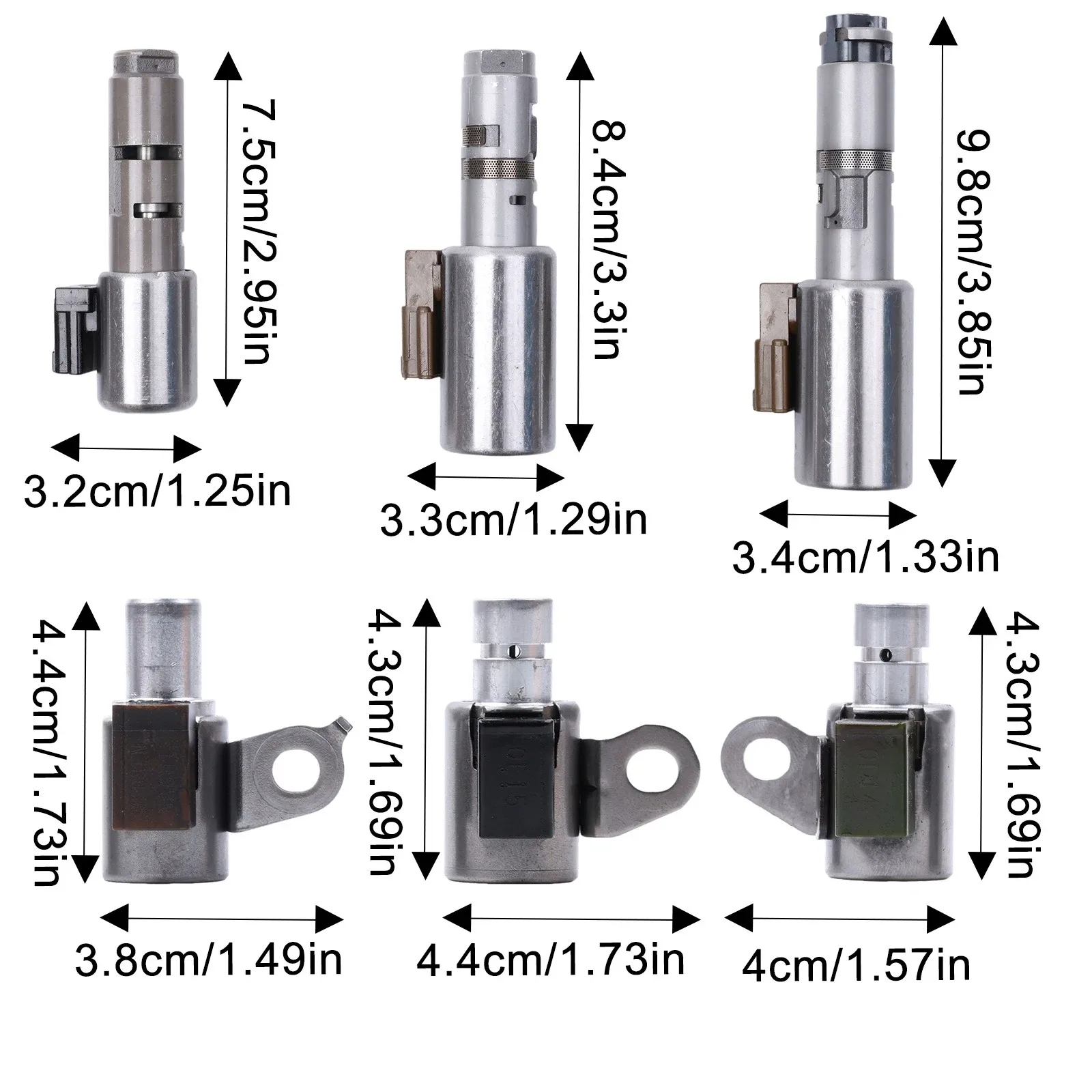 9Pcs Transmission Shift Solenoid Valve for Toyota Tundra 2007-2011 Replace A760 image 2