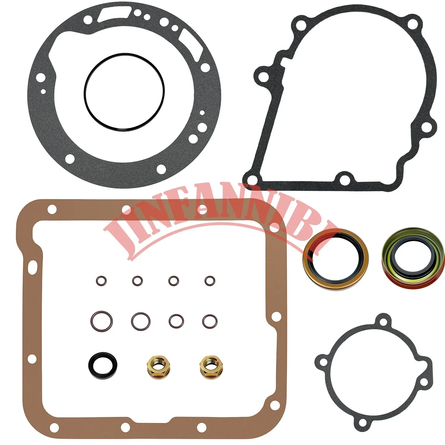 1968-1986 Ford C4 Transmission Complete External Oil Seal Reseal Kit