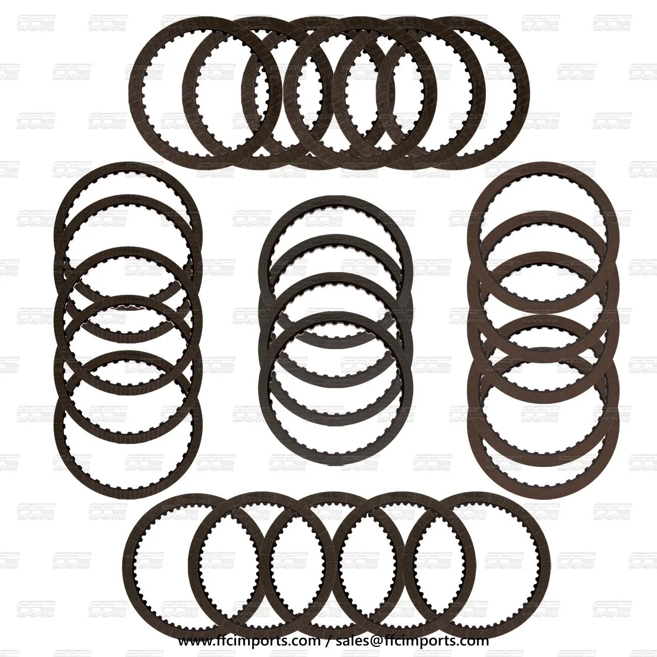 2006-UP 6L80 / 6L80E Transmission Master Rebuild Kit KP3300JA image 3