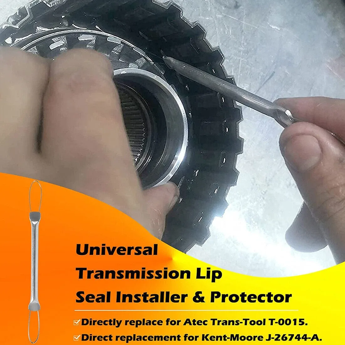 Universal Lip Seal Installer & Remover T-0015 Compatible with Kent-Moore J-26744-A image 2