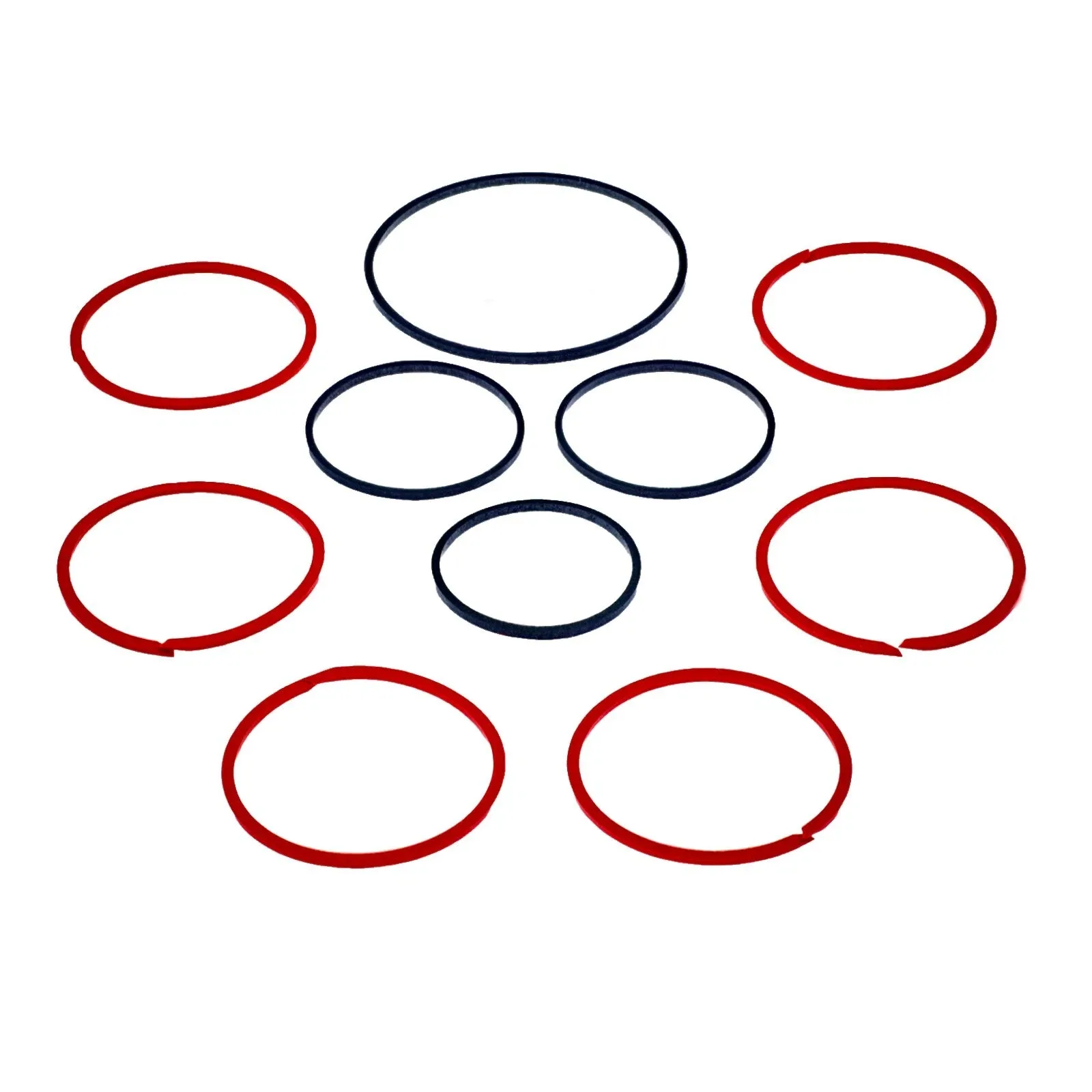 1965-up GM Turbo 400 (TH400 / 3L80) Teflon Sealing Ring Kit 34175AT image 4